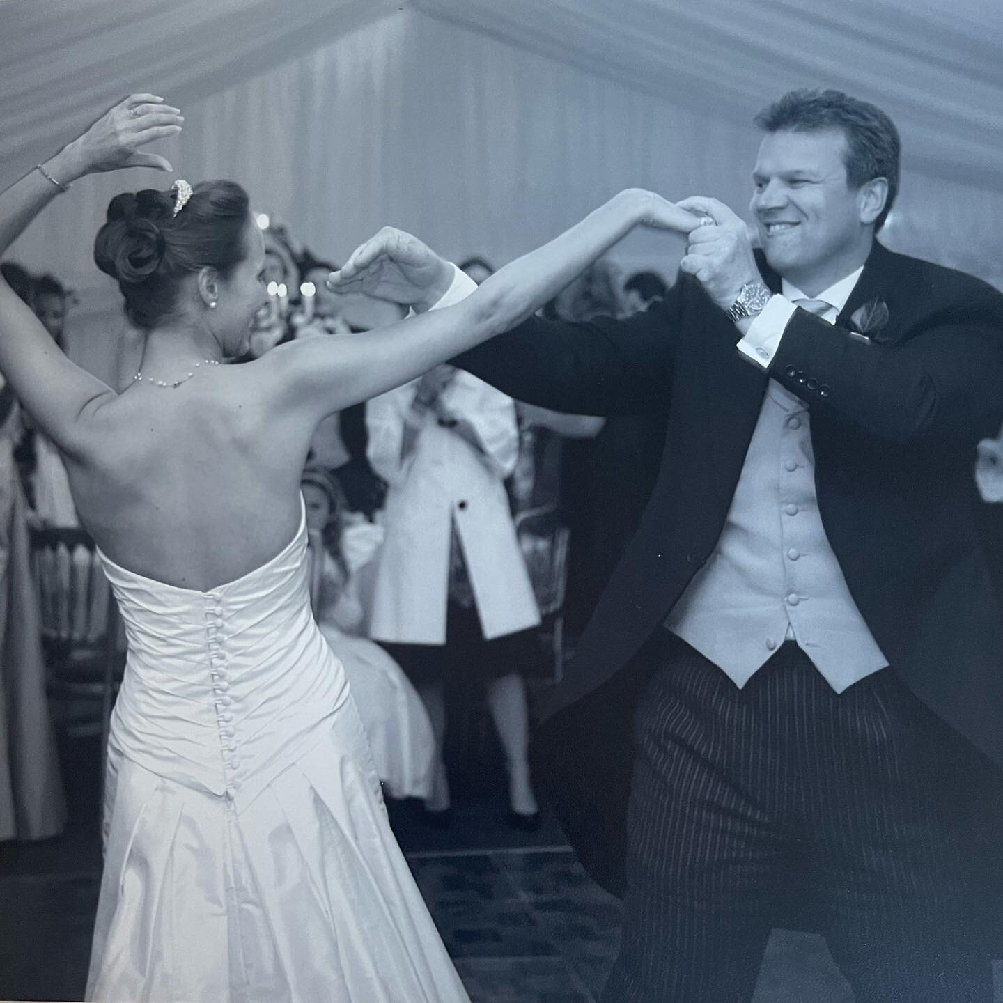 16 years ago we danced the night away ❤️ and we are still dancing 🥰 and I tell you what, their is never a dull moment being your wife 🤣😘 you certainly keep me on my toes darling Sigh xxx