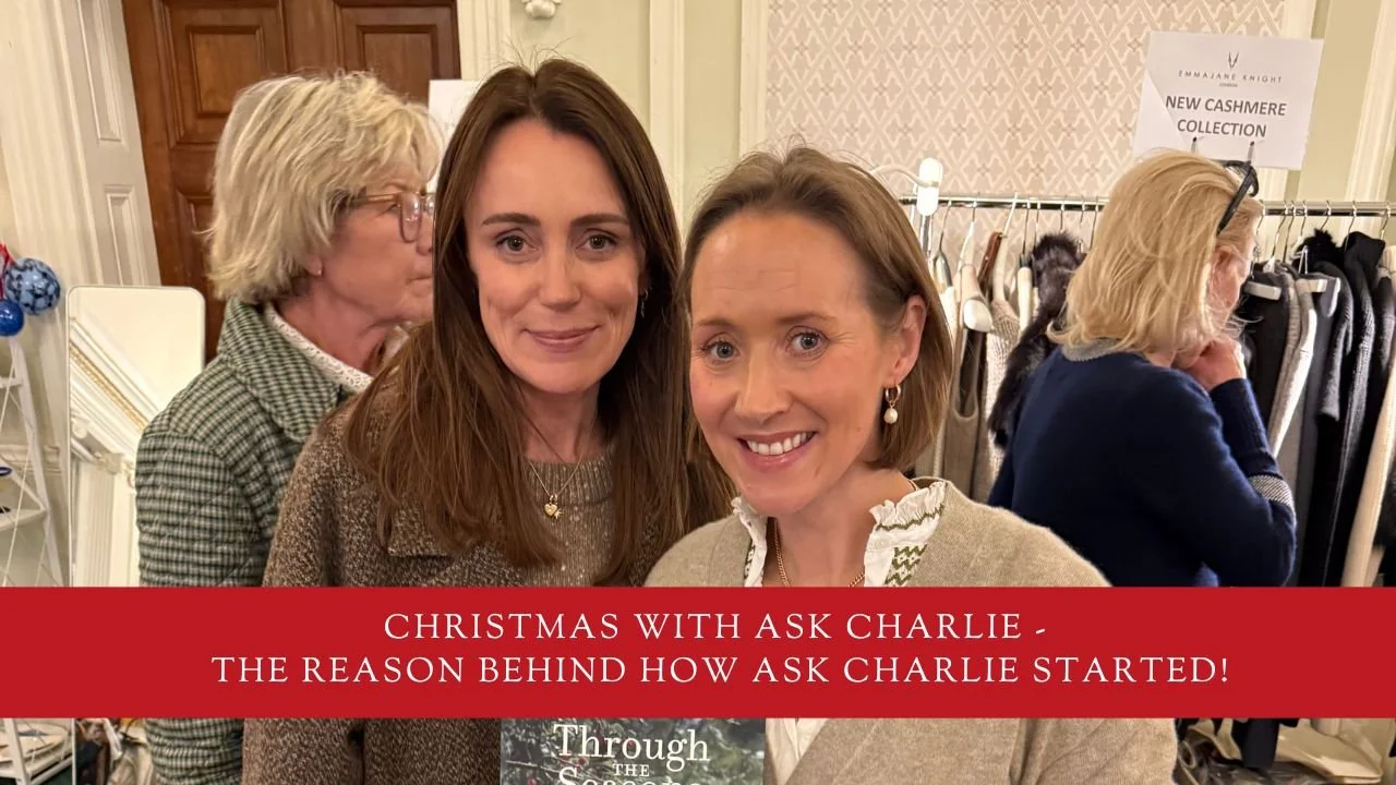 Christmas With Ask Charlie, and the story behind how I came up with the idea to start Ask Charlie