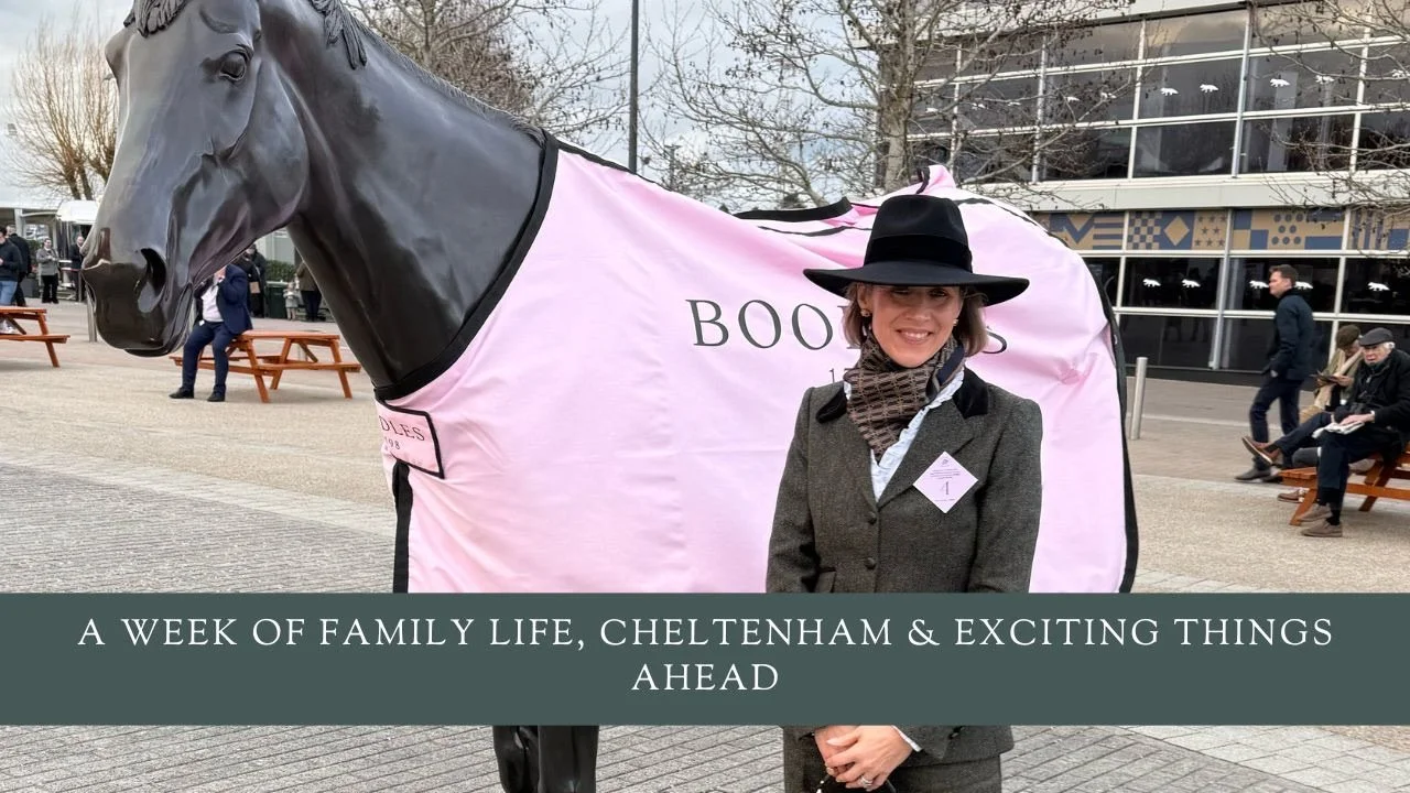 A Week of Family Life, Cheltenham &amp; Exciting Things Ahead