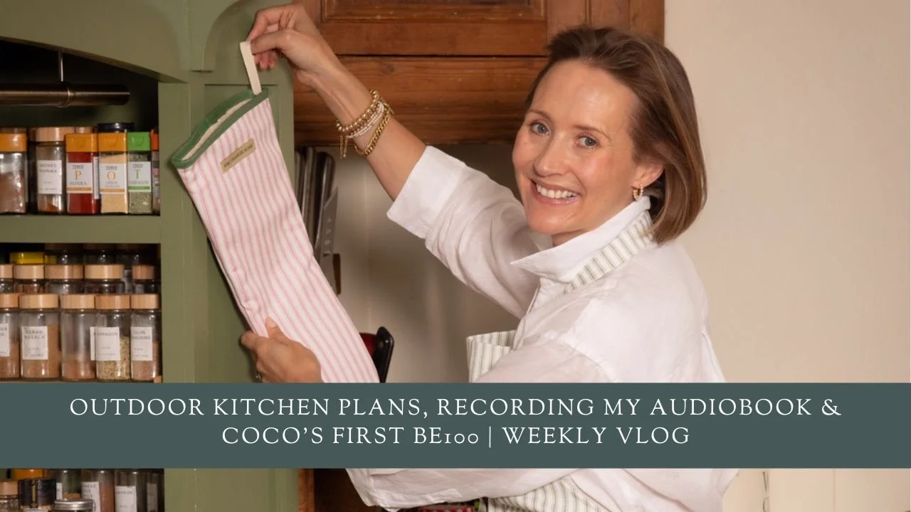 Outdoor Kitchen Plans, Recording My Audiobook &amp; Coco's First BE100 | Weekly Vlog