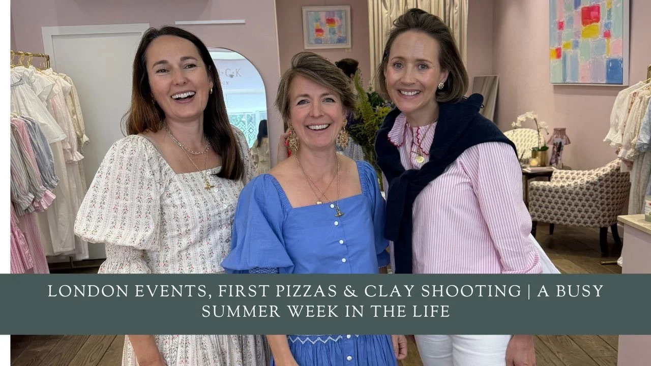 London Events, First Pizzas &amp; Clay Shooting | A Busy Summer Week in the Life