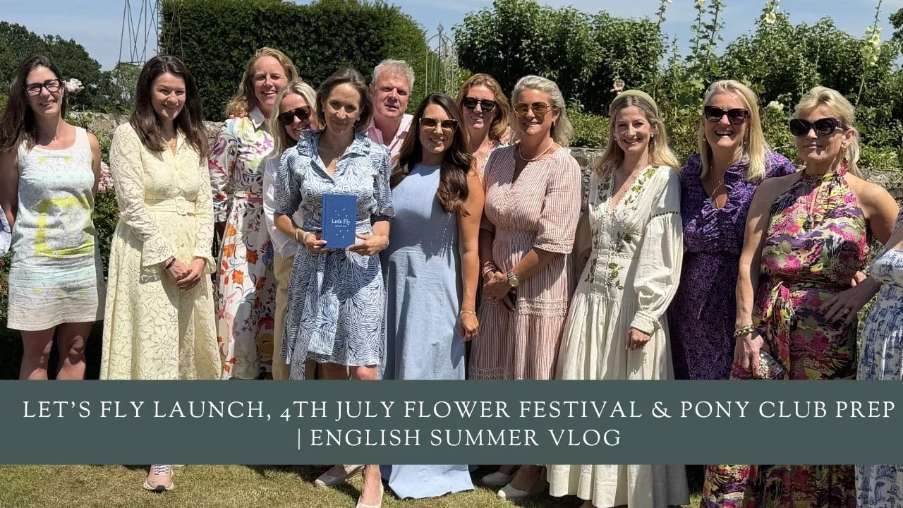 Let's Fly Launch, 4th July Flower Festival &amp; Pony Club Prep | English Summer Vlog