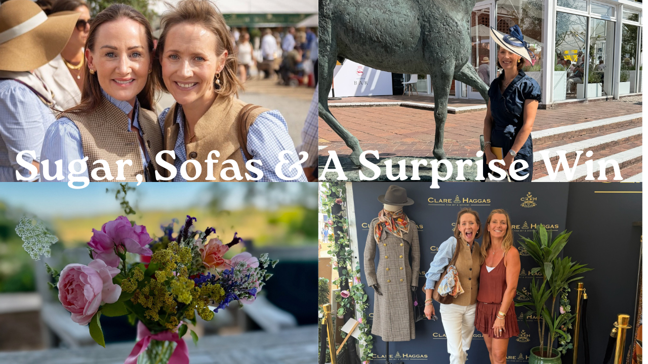 Honest Week: Sugar, Sofas &amp; A Surprise Win at the Races