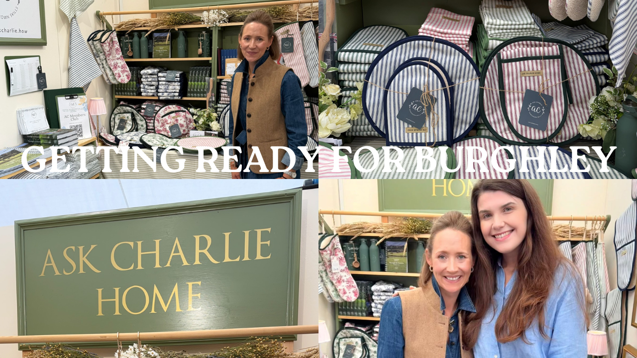 Getting Ready for Burghley Horse Trials — Our First Ever Trade Stand