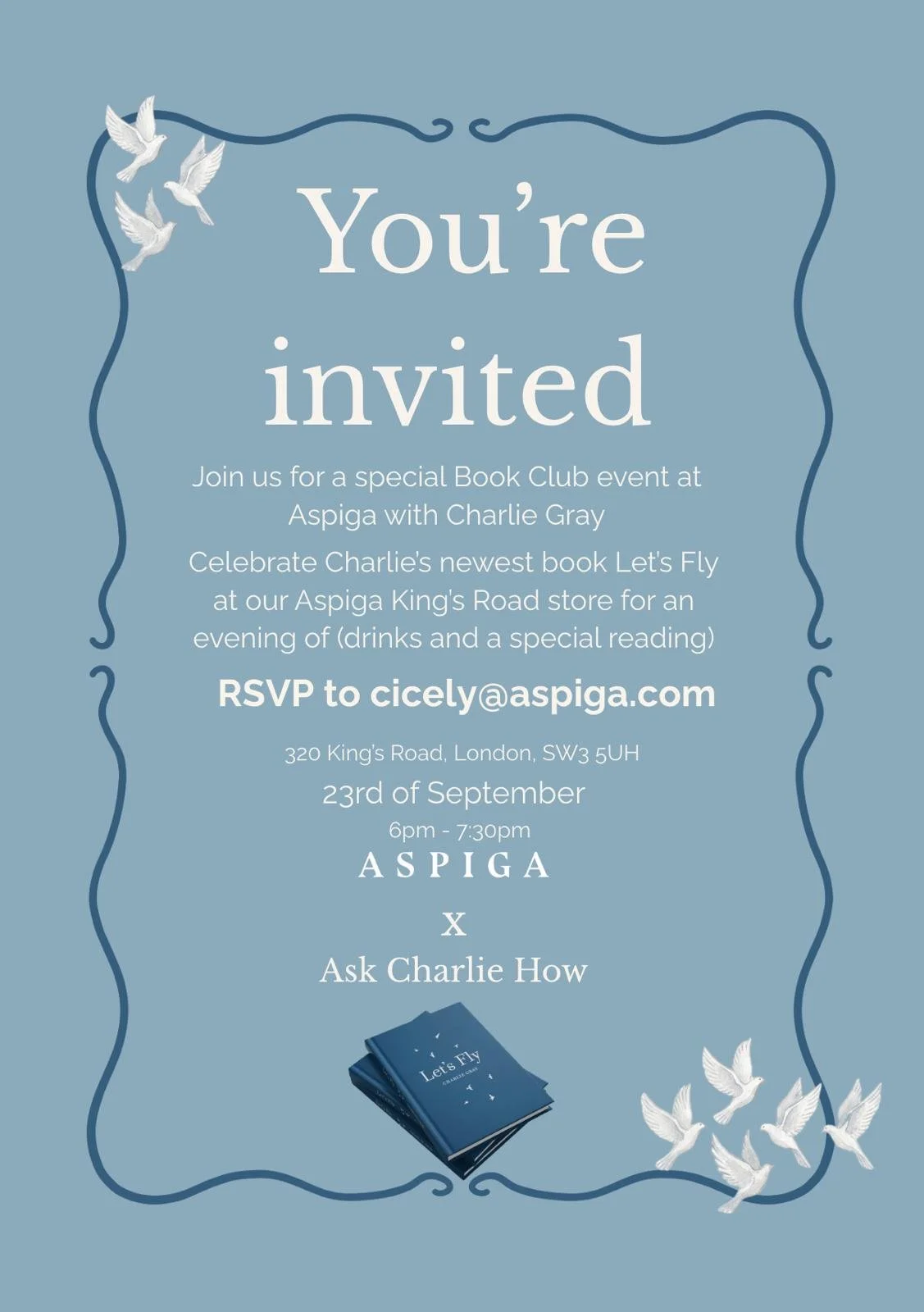 Aspiga with Charlotte Gray