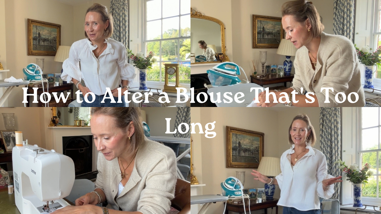 How to Alter a Blouse That's Too Long (Beginner-Friendly)