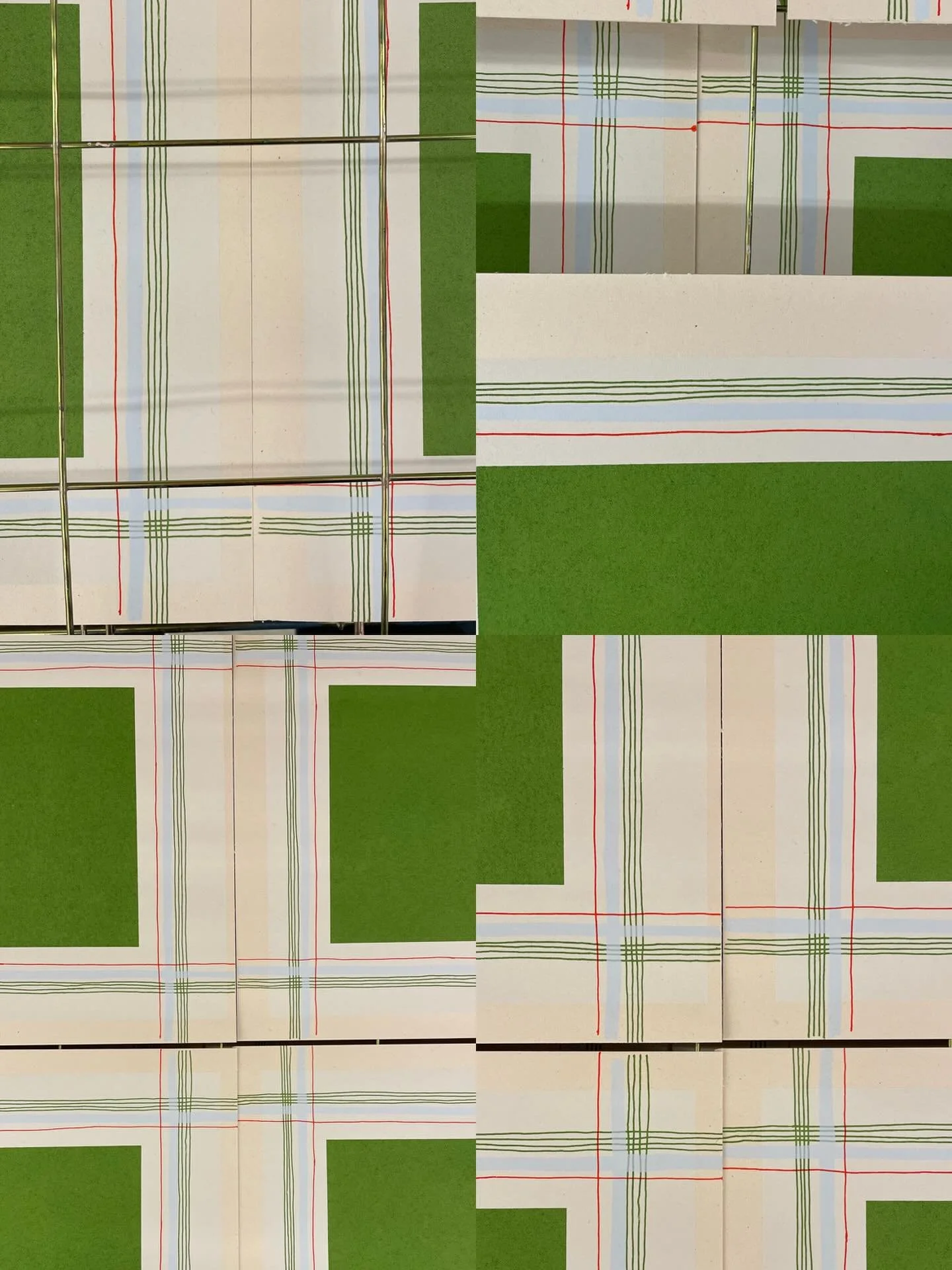 Carr&eacute;s de Mouchoirs @lebonmarcherivegauche #album photo #serigrpahie #trame #applat #couleur