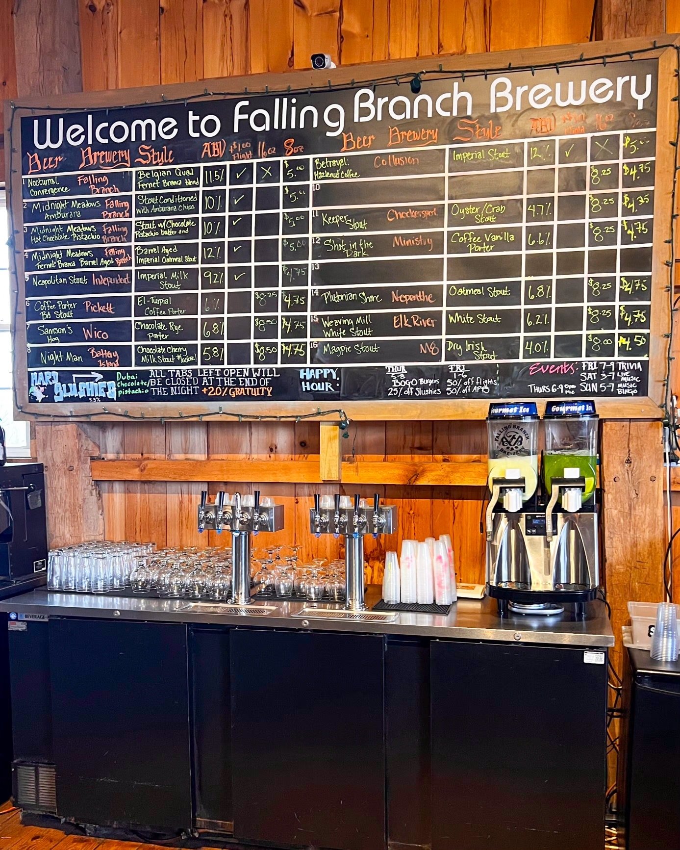 StoutFest Day 2 is a go!! Looks like the snow won't stick until after dark tonight 🙌

Opening at noon as scheduled, but we will be closing early at 5:00pm ⏰ 

16 out of the 20 special StoutFest beers are still left 🍻 we'll be adding some FBB beers 