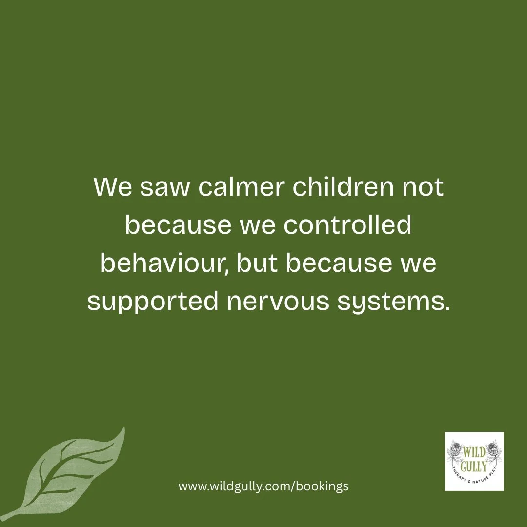 We saw calmer children &mdash; not because we controlled behaviour, but because we supported nervous systems.

So many families and educators come to us feeling exhausted.
Trying charts, consequences, reminders&hellip; and still seeing meltdowns, anx