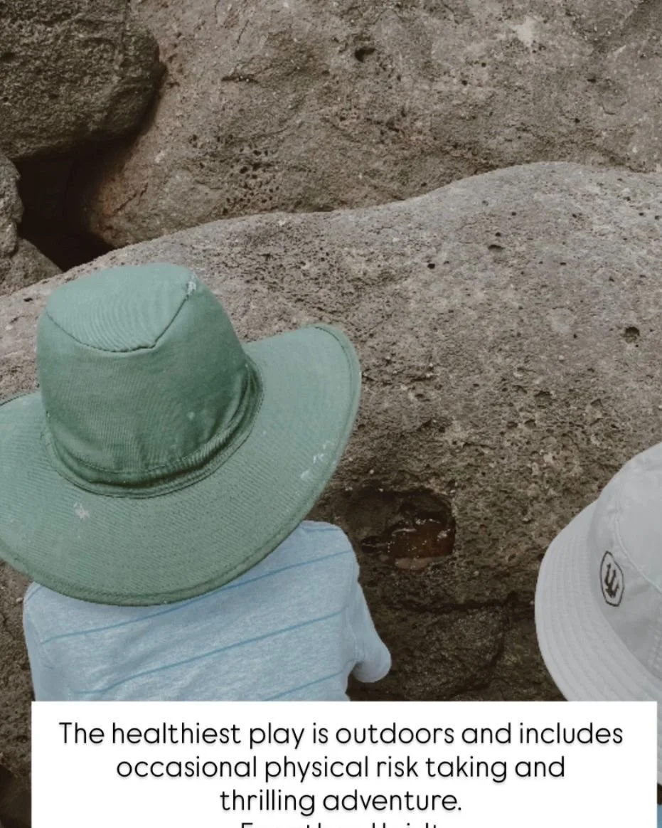 &ldquo;The healthiest play is outdoors and includes occasional physical risk taking and thrilling adventure.&rdquo;
&mdash; Jonathan Haidt

We are raising children in a culture that is safer than ever &mdash; and yet more anxious than ever.

When we 