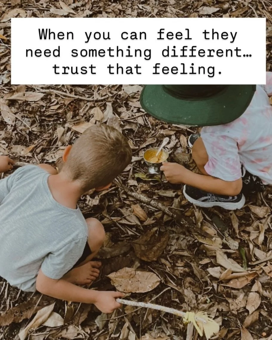 When you can feel they need something different&hellip; trust that feeling.

You know your child.
And lately&hellip; something isn&rsquo;t quite landing.

The usual things aren&rsquo;t working.
The energy is building.
They&rsquo;re asking for more, e