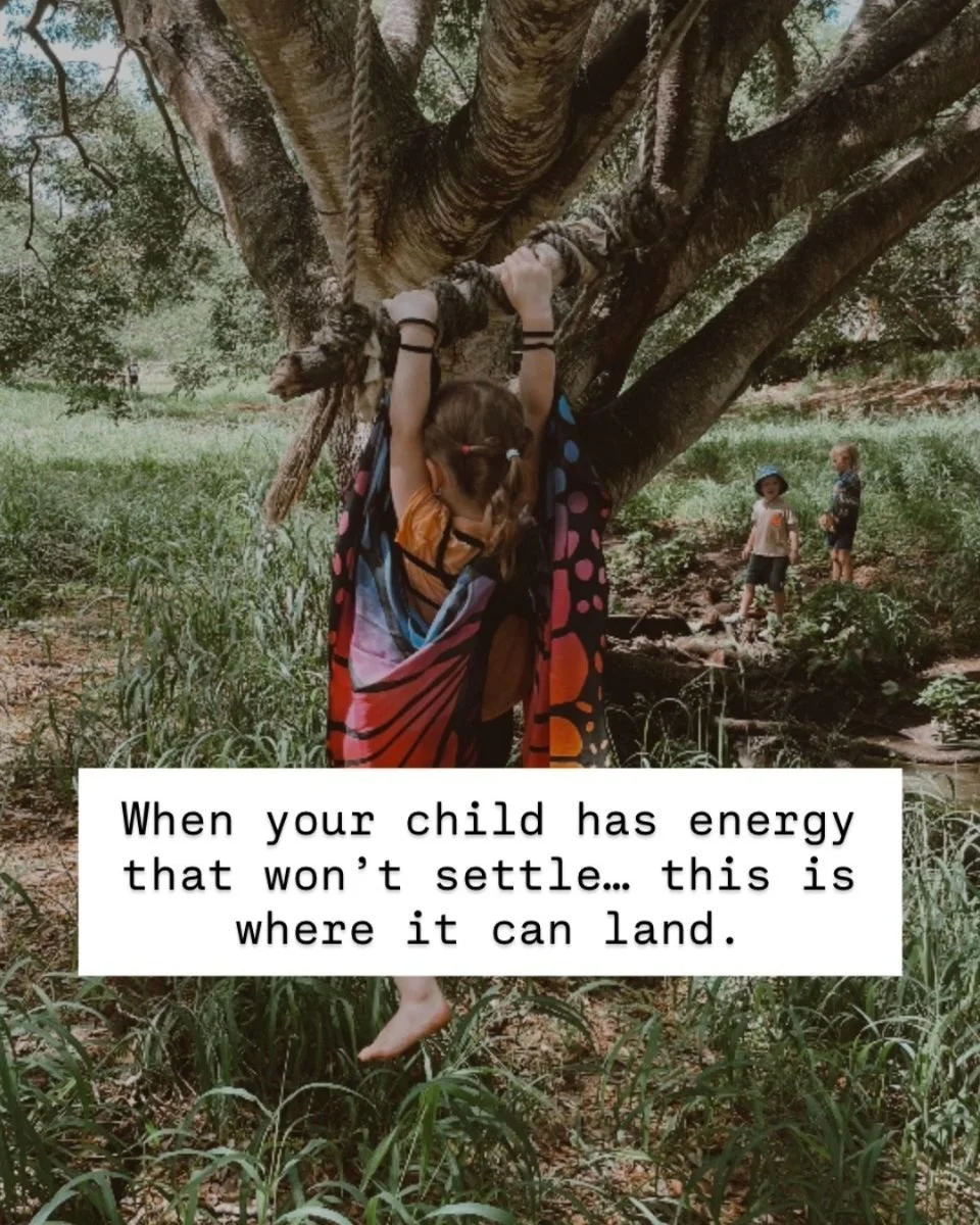 When your child has energy that won&rsquo;t settle&hellip; this is where it can land.

You can feel it building&hellip;
the constant movement, the noise, the edge that nothing quite soothes.

They don&rsquo;t need to be told to calm down.
They need s