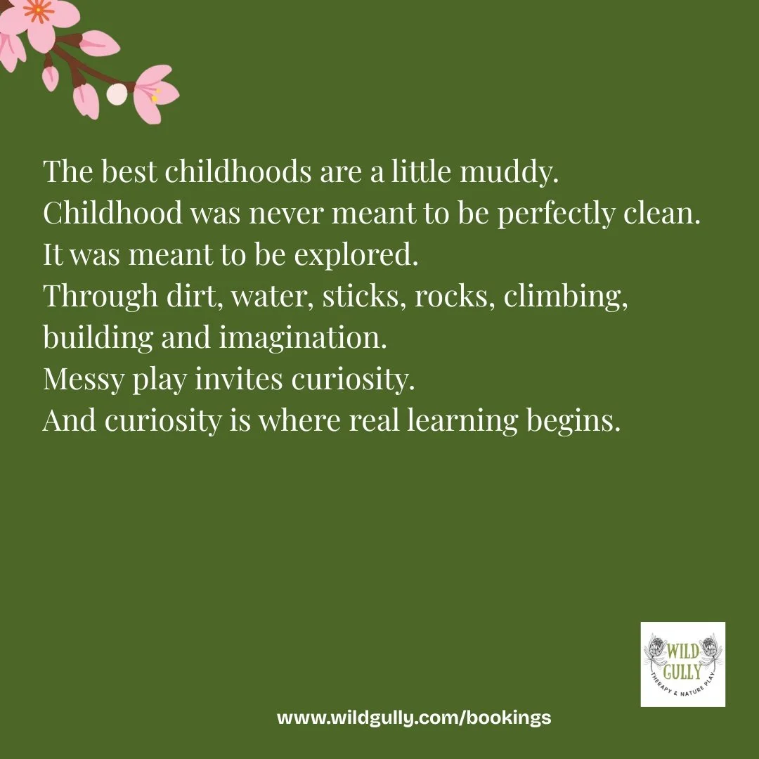 Many childhoods today are becoming too clean, too careful, and too controlled.

Parents worry about mess.
Educators worry about complaints.
So the mud, the sticks, the water and the building often disappear.

But when we remove the mess&hellip; we of