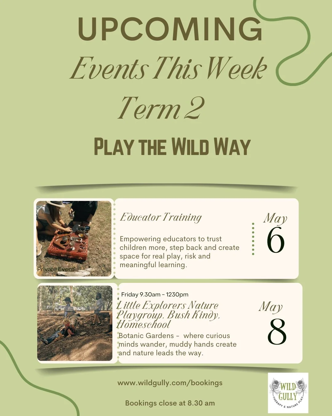 Week 3 already, and we&rsquo;re back out at another Kindy kicking off our signature Nature Play training. Supporting educators to step back, trust the process, and create real opportunities for children to play, explore, take risks and build confiden