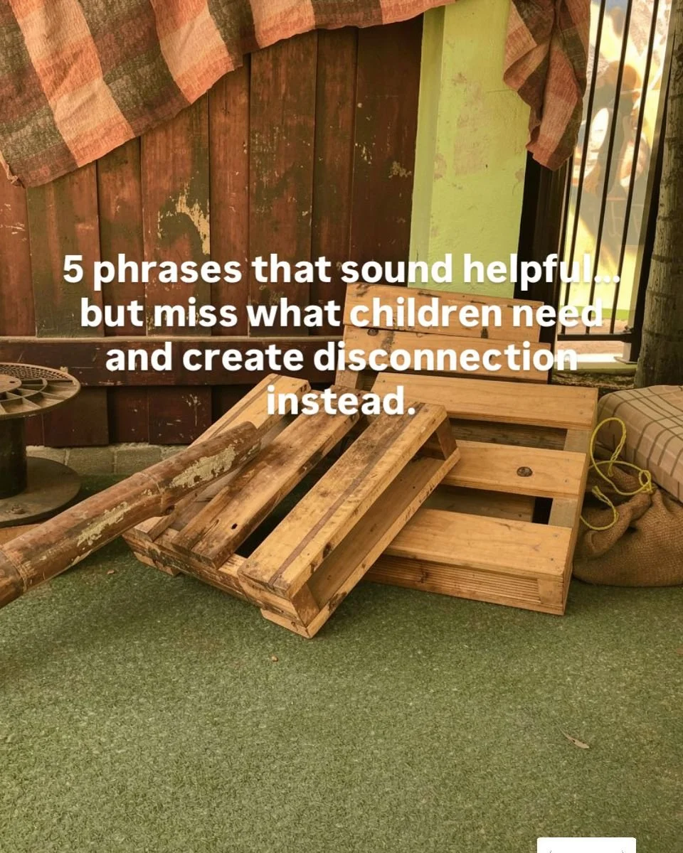 What sounds helpful to adults often misses what children actually need&mdash;connection, guidance, and time to learn.
When we shift the way we respond, behaviour softens, trust builds, and real learning begins.
This is the work&mdash;supporting child