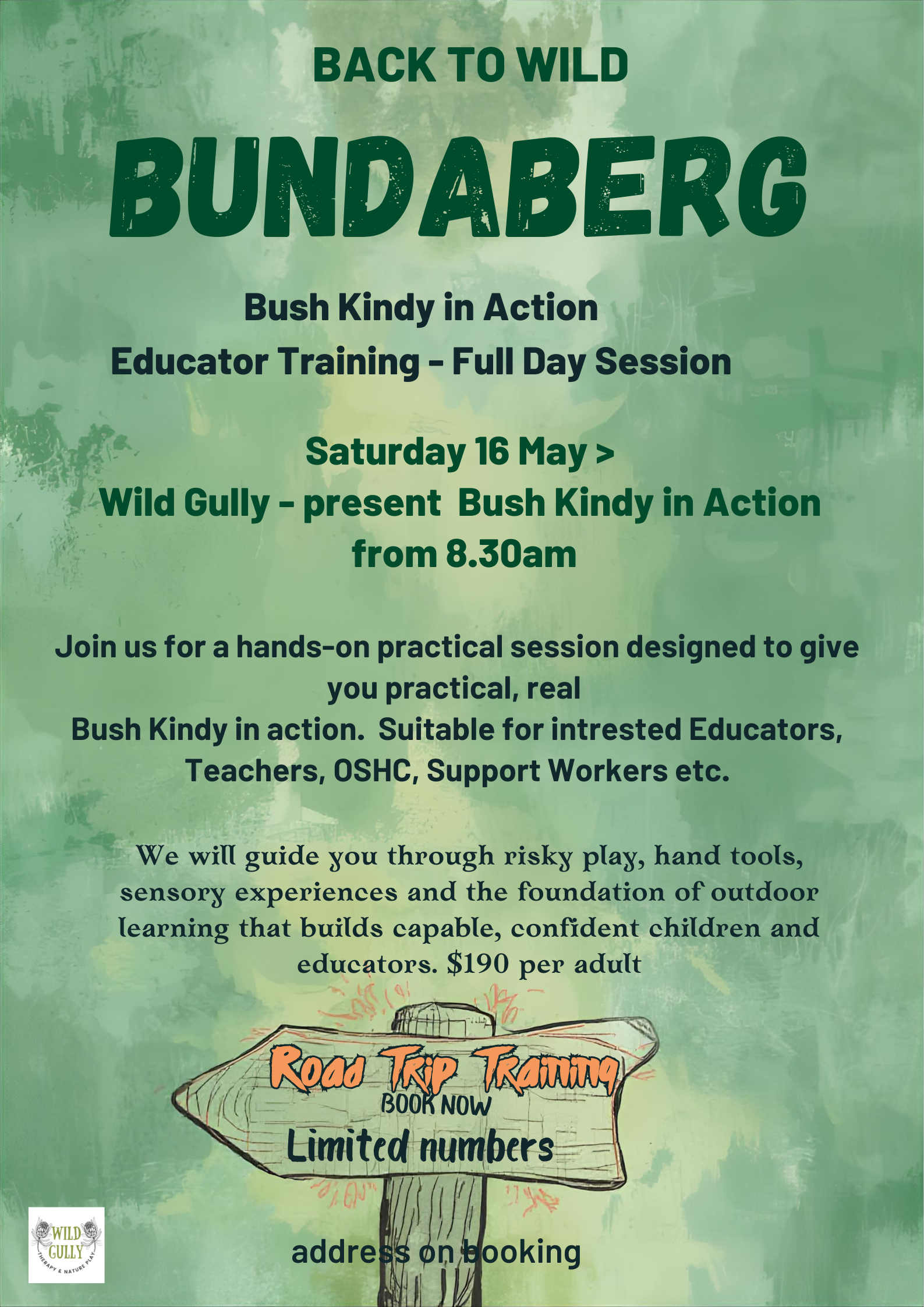 Bundaberg Bush Kindy Training