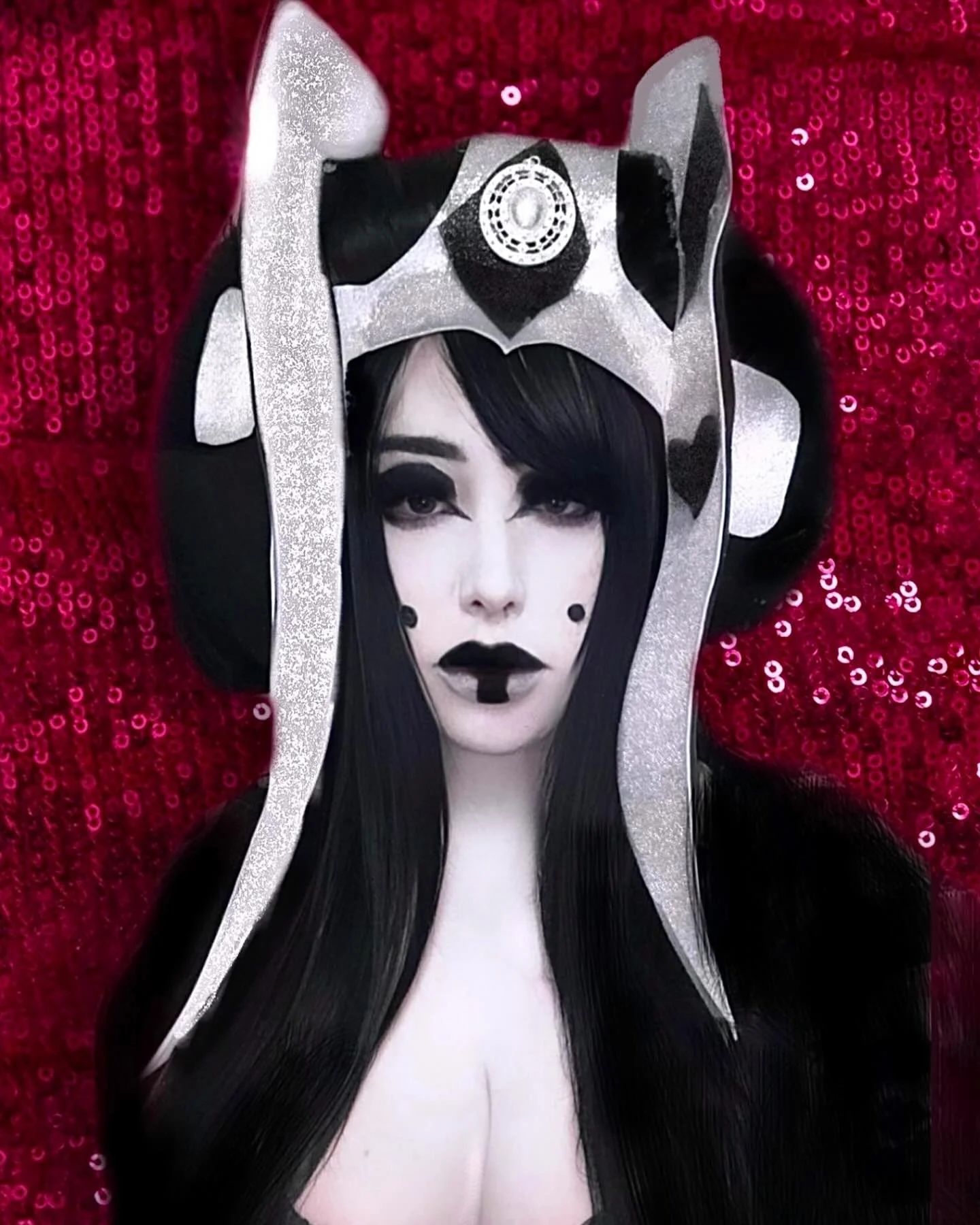 Goth Padme Amidala for Magic Castle @magiccastlehollywood last night. Thank you @locationsoundmixer for making my dreams come true 🤍