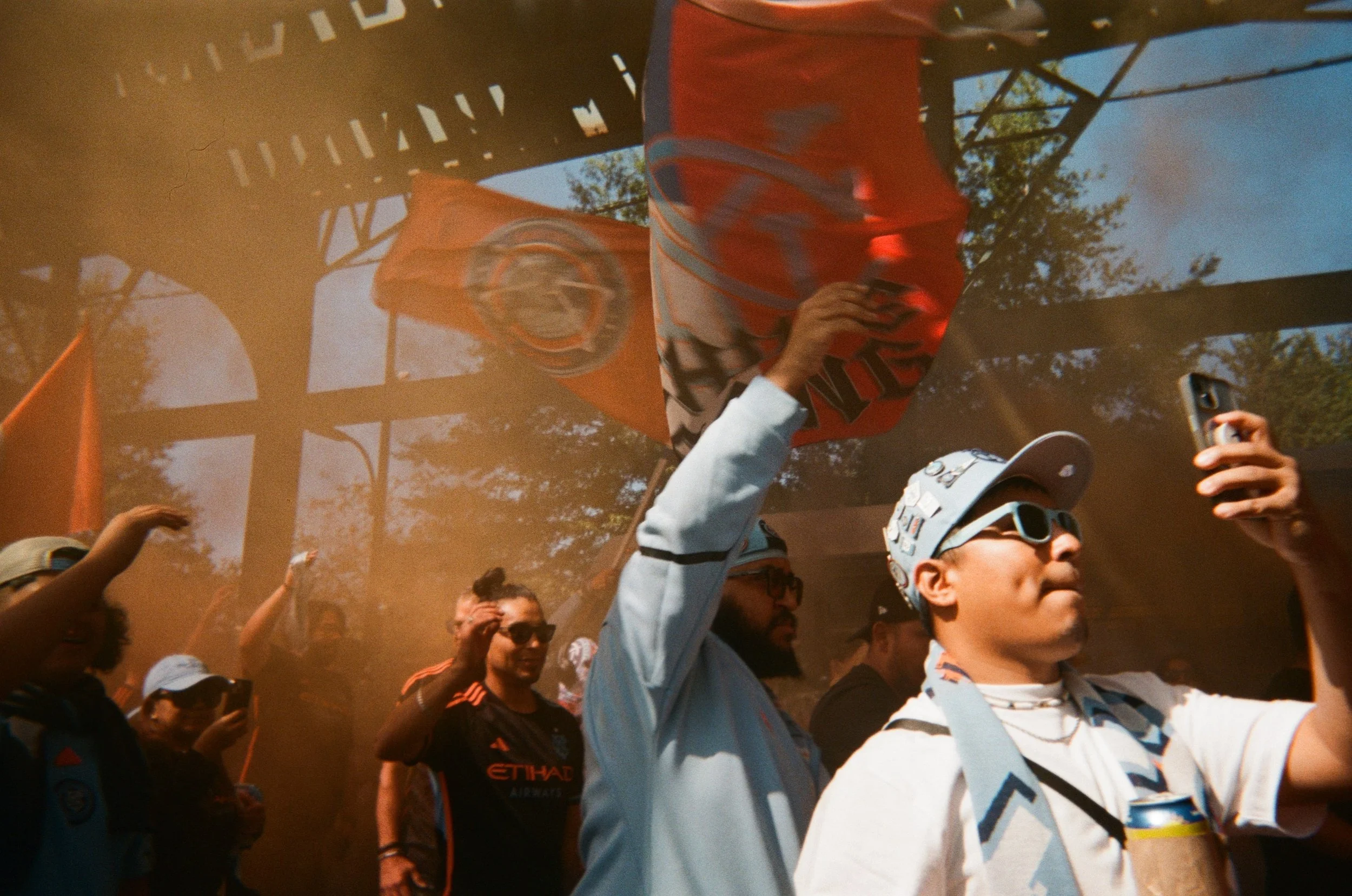 Triplets In The Stands