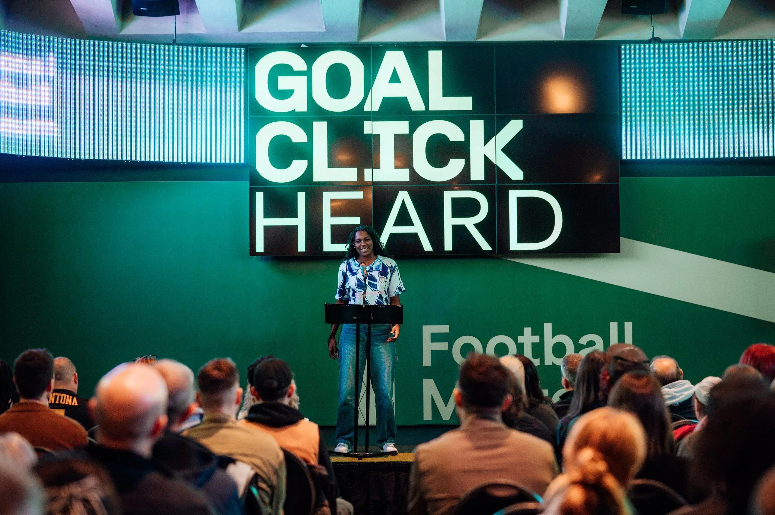 Goal Click Heard: Live Storytelling
