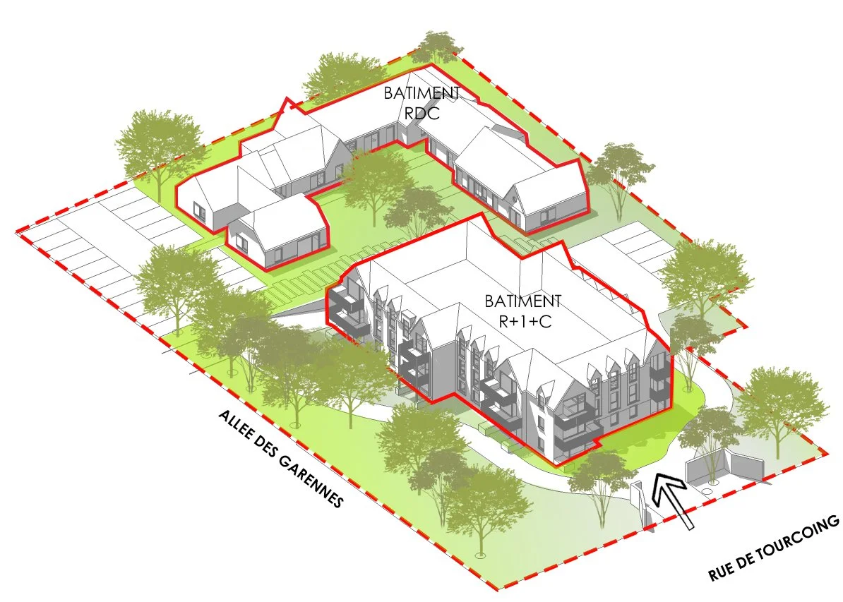 Chateau Loeul Roncq — PPArchi