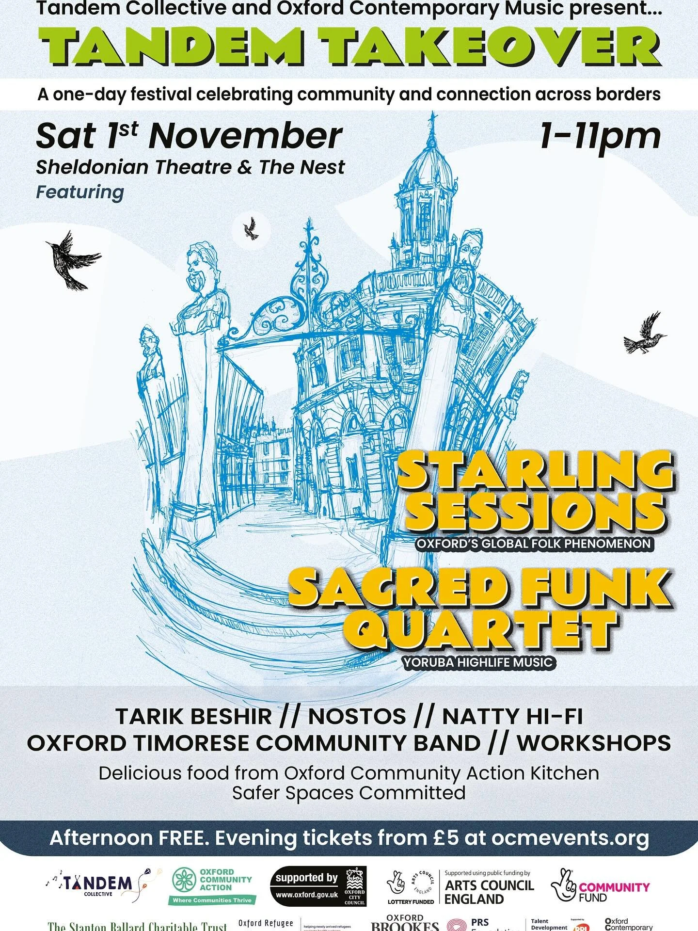 Tandem Takeover - a one day festival celebrating community and connection across borders