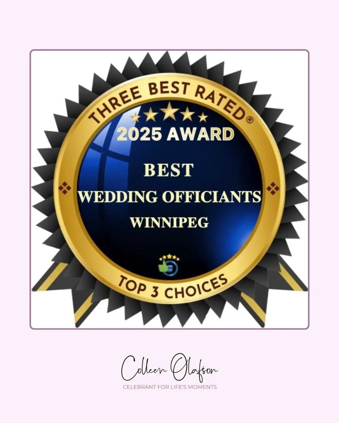 I am feeling grateful today. Thank you to the couples who make this work such a gift.
#ThreeBestRated