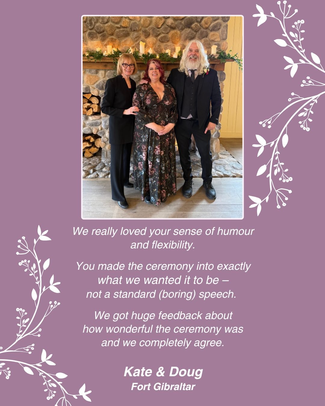 Congratulations Kate &amp; Doug! 💞
www.colleenolafson.ca