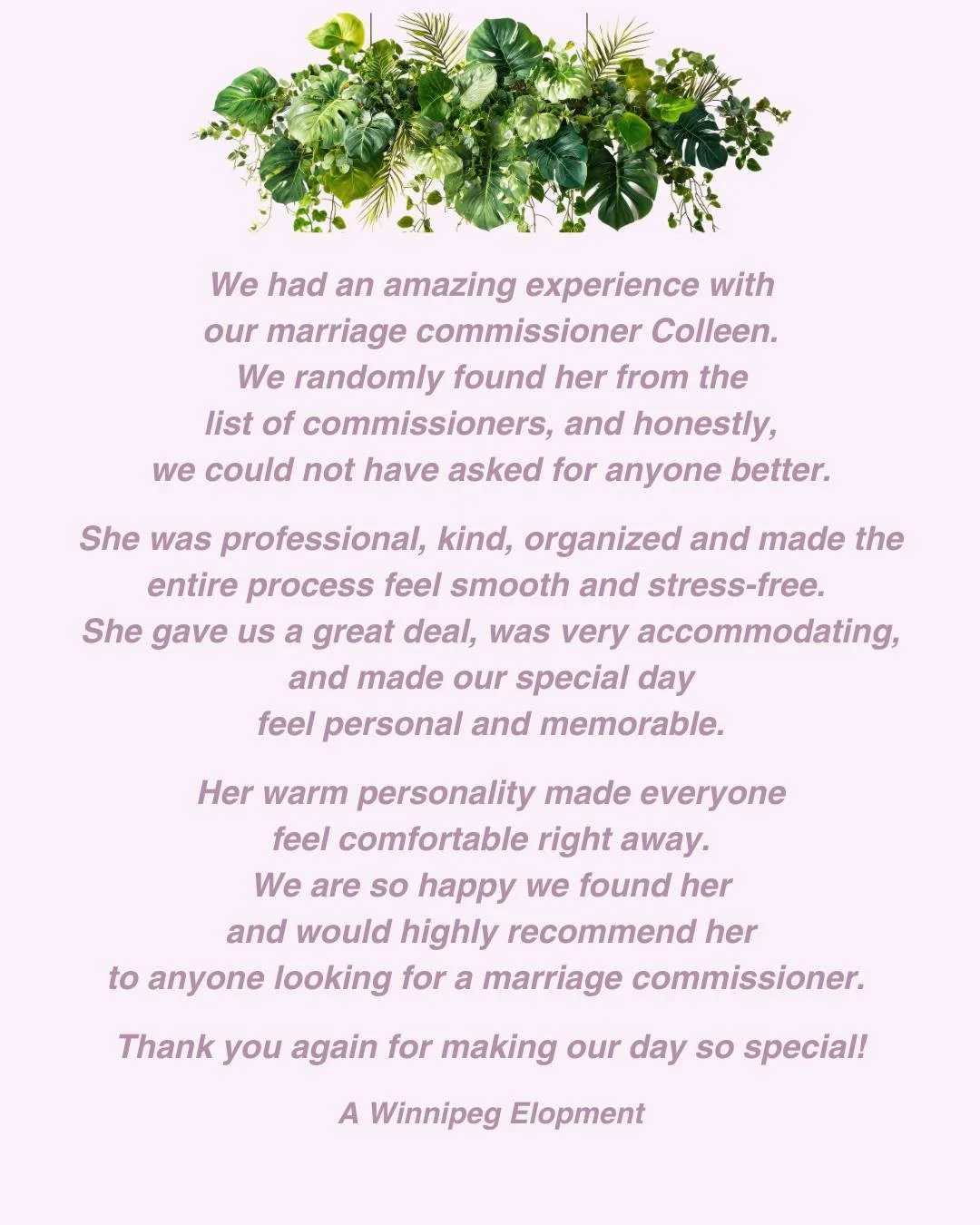 Congratulations to this couple who eloped! 💞
www.colleenolafson.ca