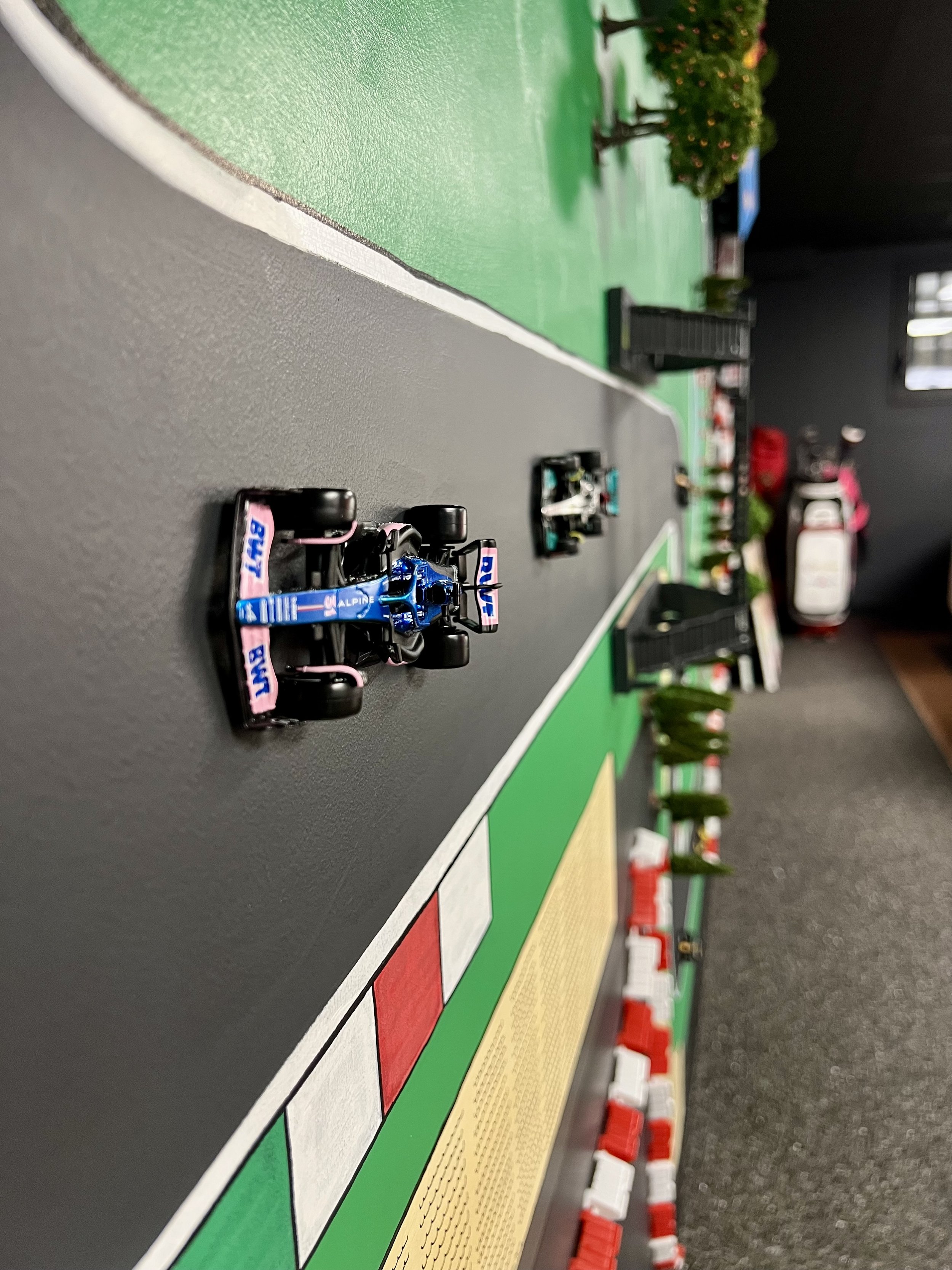 Fresque course de F1