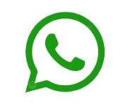 Green WhatsApp logo with a phone icon inside a speech bubble