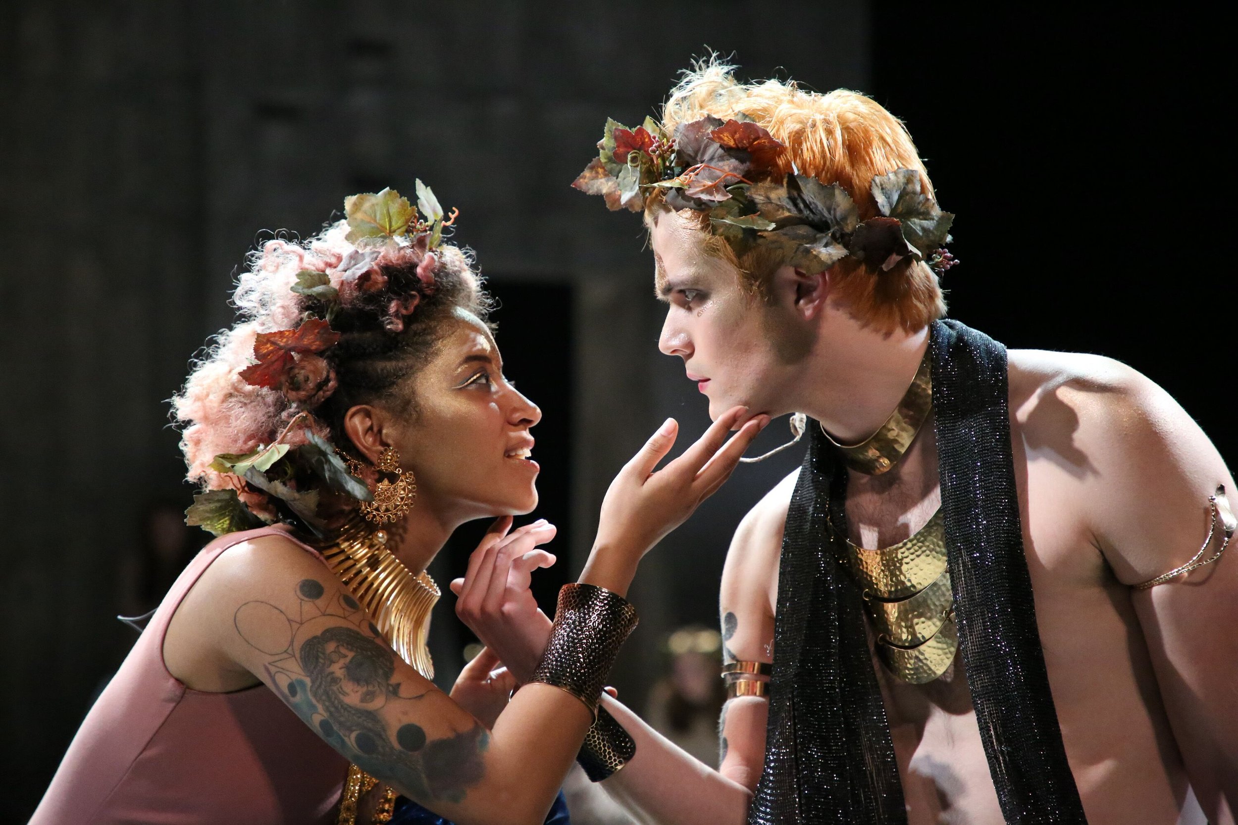 The Bacchae, Brandeis University, 2019. Photo Credit: Mike Lovett.