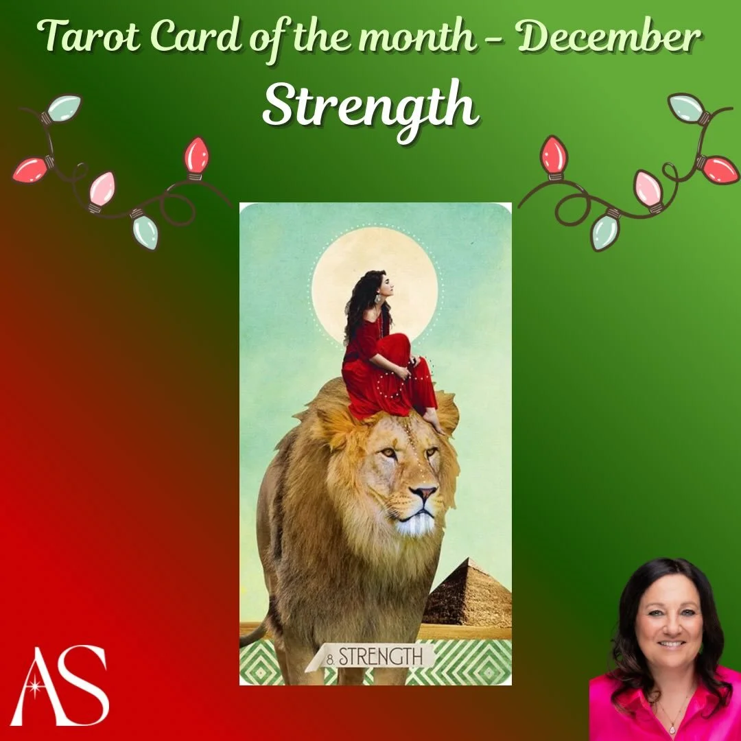 Tarot Card of the Month: Strength

This month&rsquo;s energy is guided by Strength, a card of inner power, courage, patience, compassion and emotional mastery.

If you have been feeling overwhelmed, insecure, angry or out of alignment, Strength invit