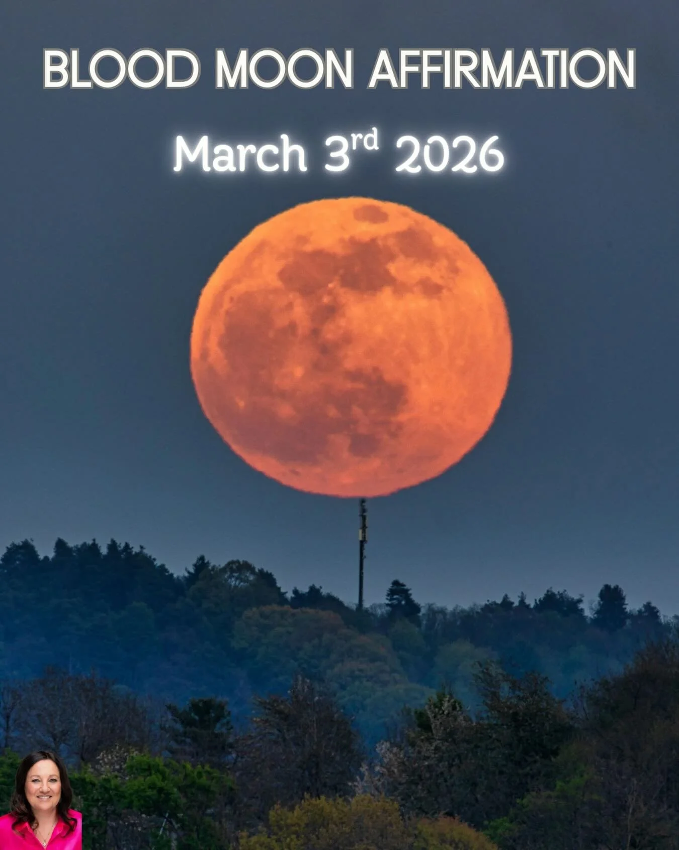Blood Moon Affirmation 

Under this Blood Moon,
I release what dishonours my peace.

I call my energy back.
I stand in self-respect.
I choose truth over comfort.

What falls away was never meant to stay.
What remains is aligned, sacred, and strong.

