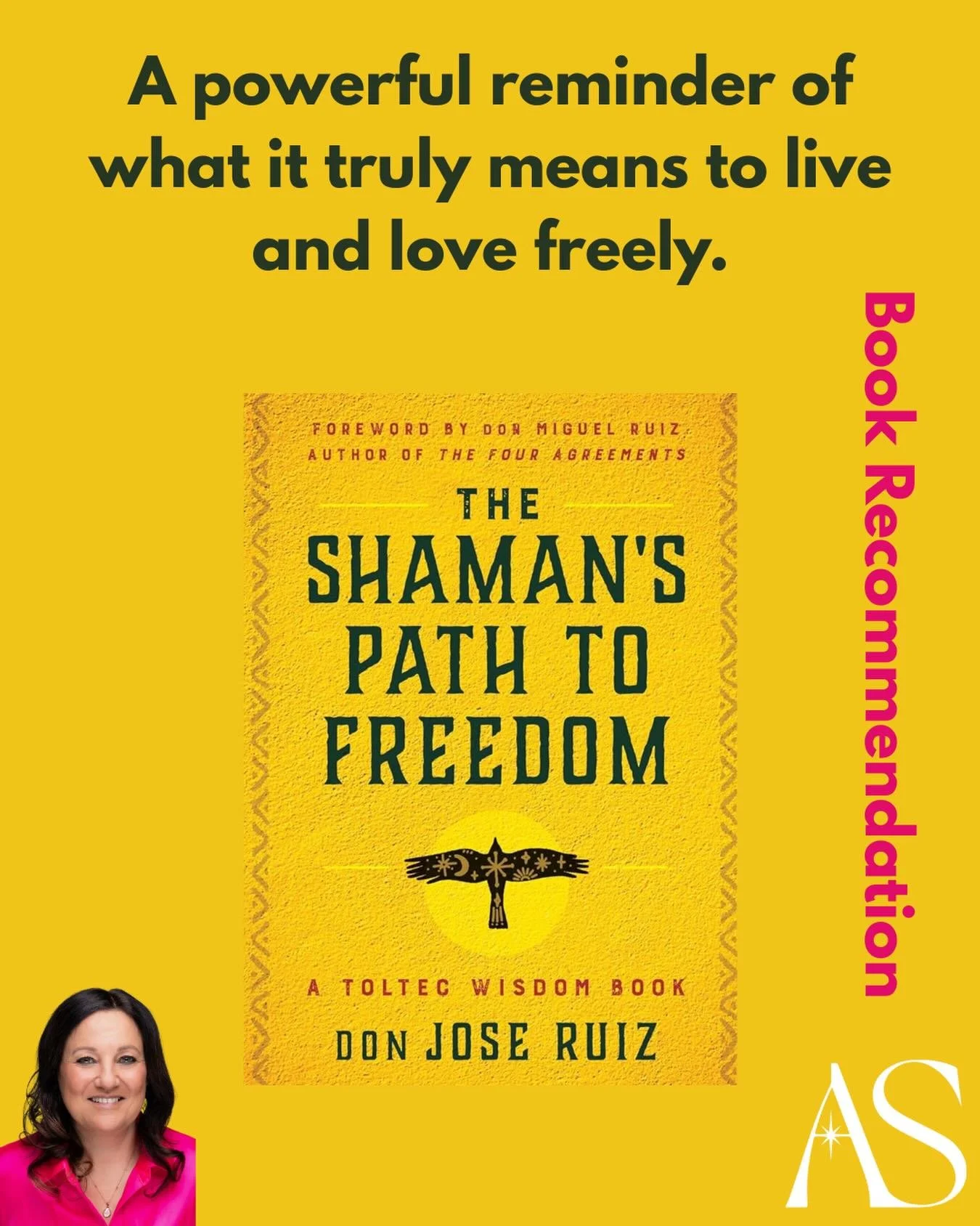 A powerful reminder of what it truly means to live and love freely.

I have recently started reading The Shaman&rsquo;s Path to Freedom by Don Jose Ruiz and felt called to share some of its wisdom as I move through it.

This book offers a simple yet 
