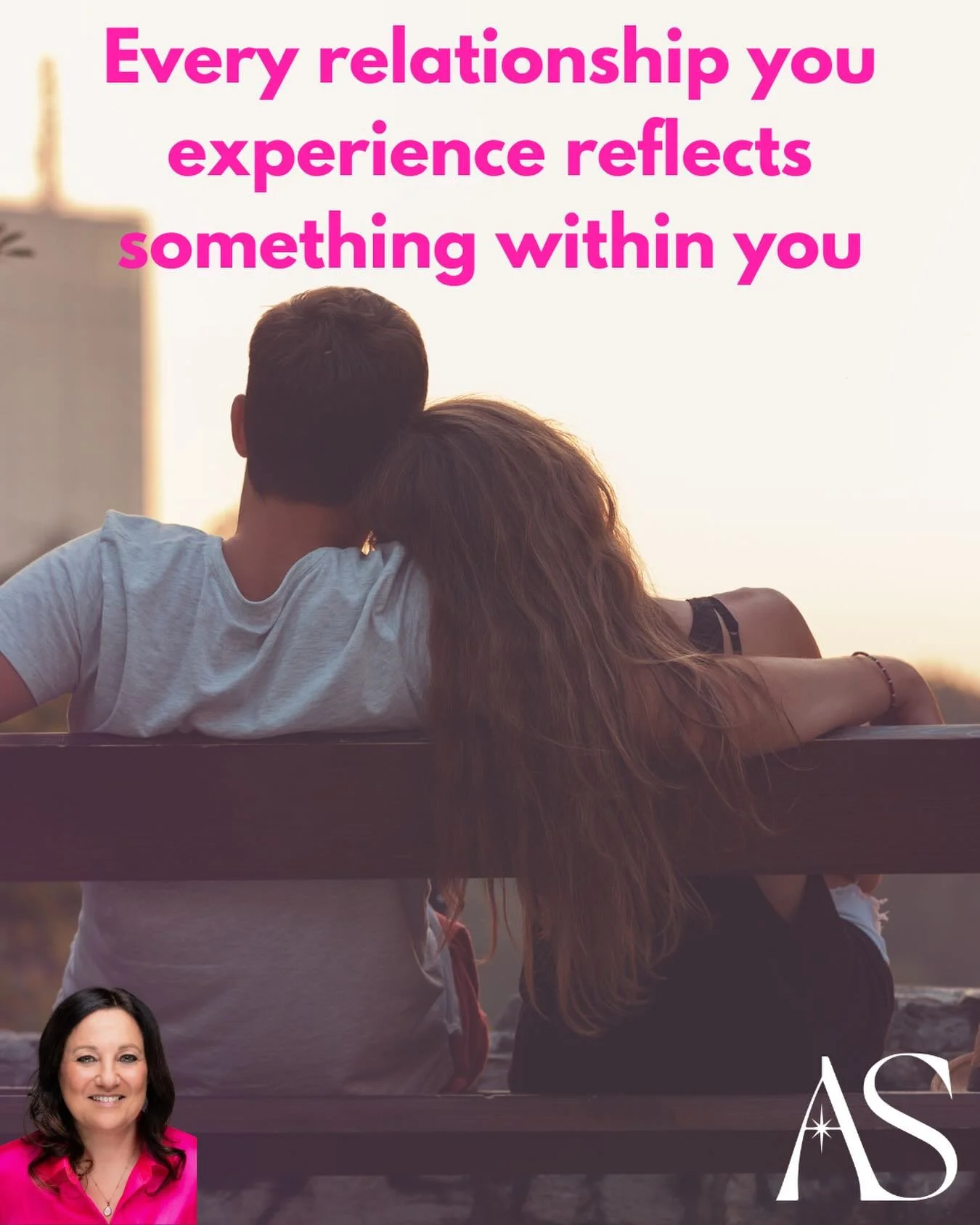 Your relationships mirror your inner world.

Every relationship you experience reflects something within you.

Not as blame, but as awareness.

If there is fear, it will show up If there is self doubt, it will surface If there is love, it will expand