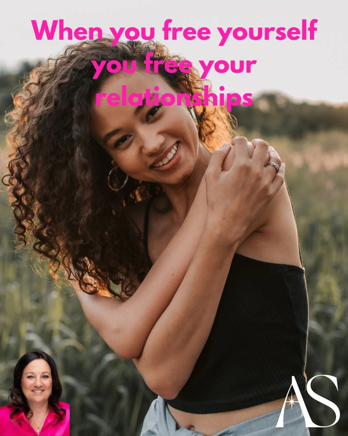 When you free yourself you free your relationships.

Freedom in love is not about distancing yourself from others.

It is about releasing expectation, control and attachment.

When you do this, your relationships become lighter More honest More authe