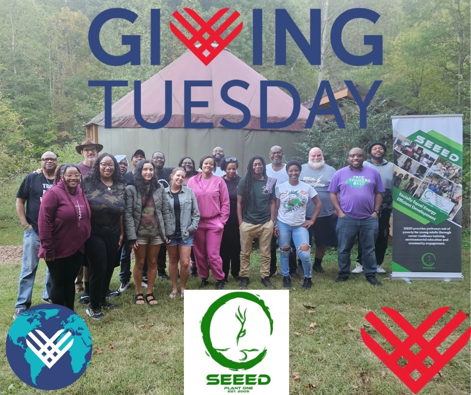Today is the Day: Giving Tuesday is Here!

This Giving Tuesday, join us in making a lasting impact! Your support fuels SEEED&rsquo;s mission to:

✅ Empower young adults through our Career Readiness Program
✅ Build energy-efficient homes with our Gree