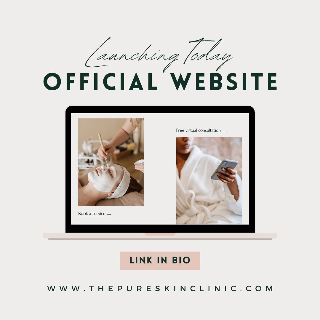 Lots of exciting changes here at Pure Skin.  Increased availability,  new experienced estheticians and new treatments as well.  Checkout our new website thepureskinclinic.com  #rosevilleskincare #rosevillehighschool #acneclinic #acnetreatment #granit