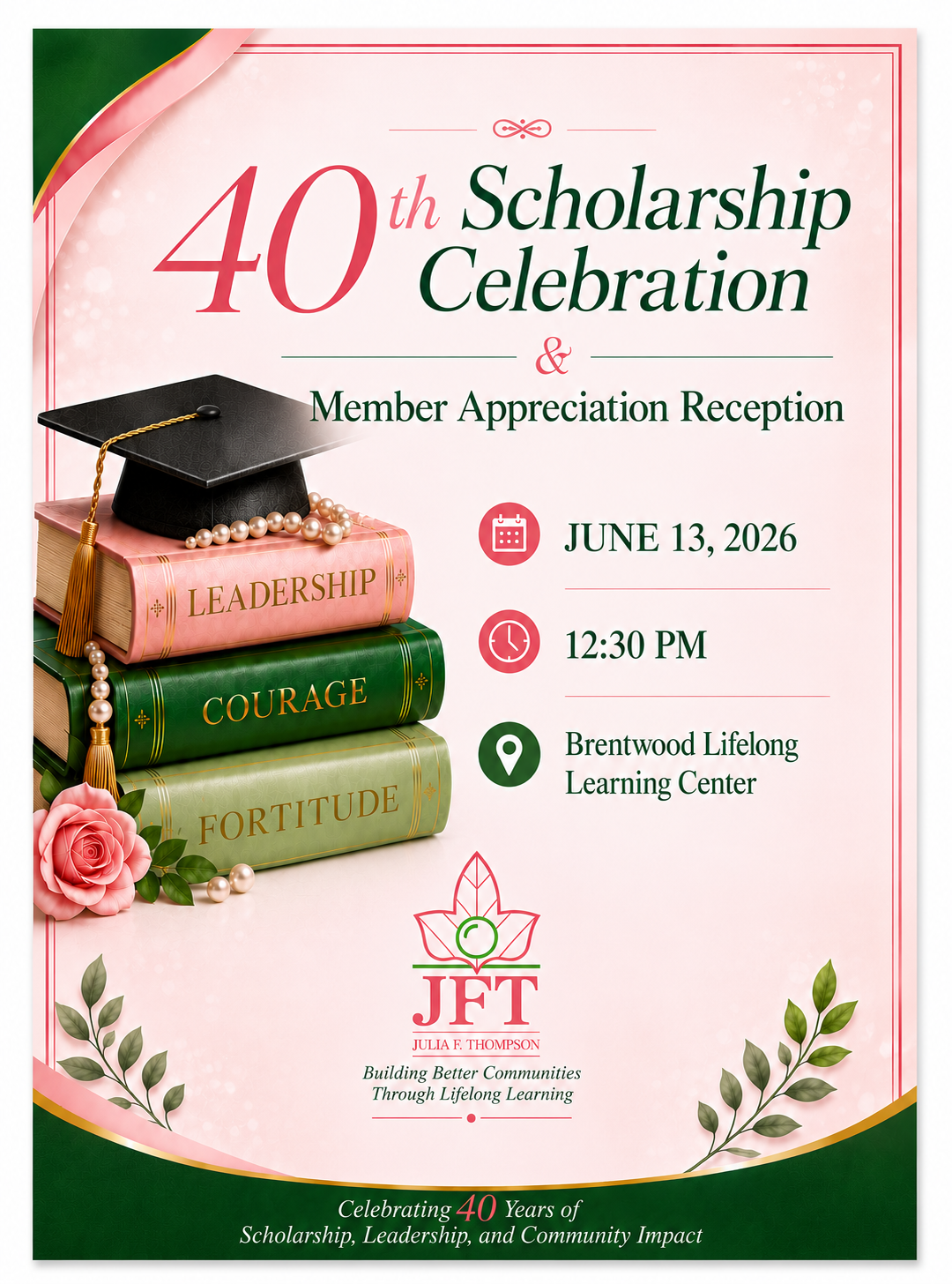 40th Scholarship Celebration Ticket