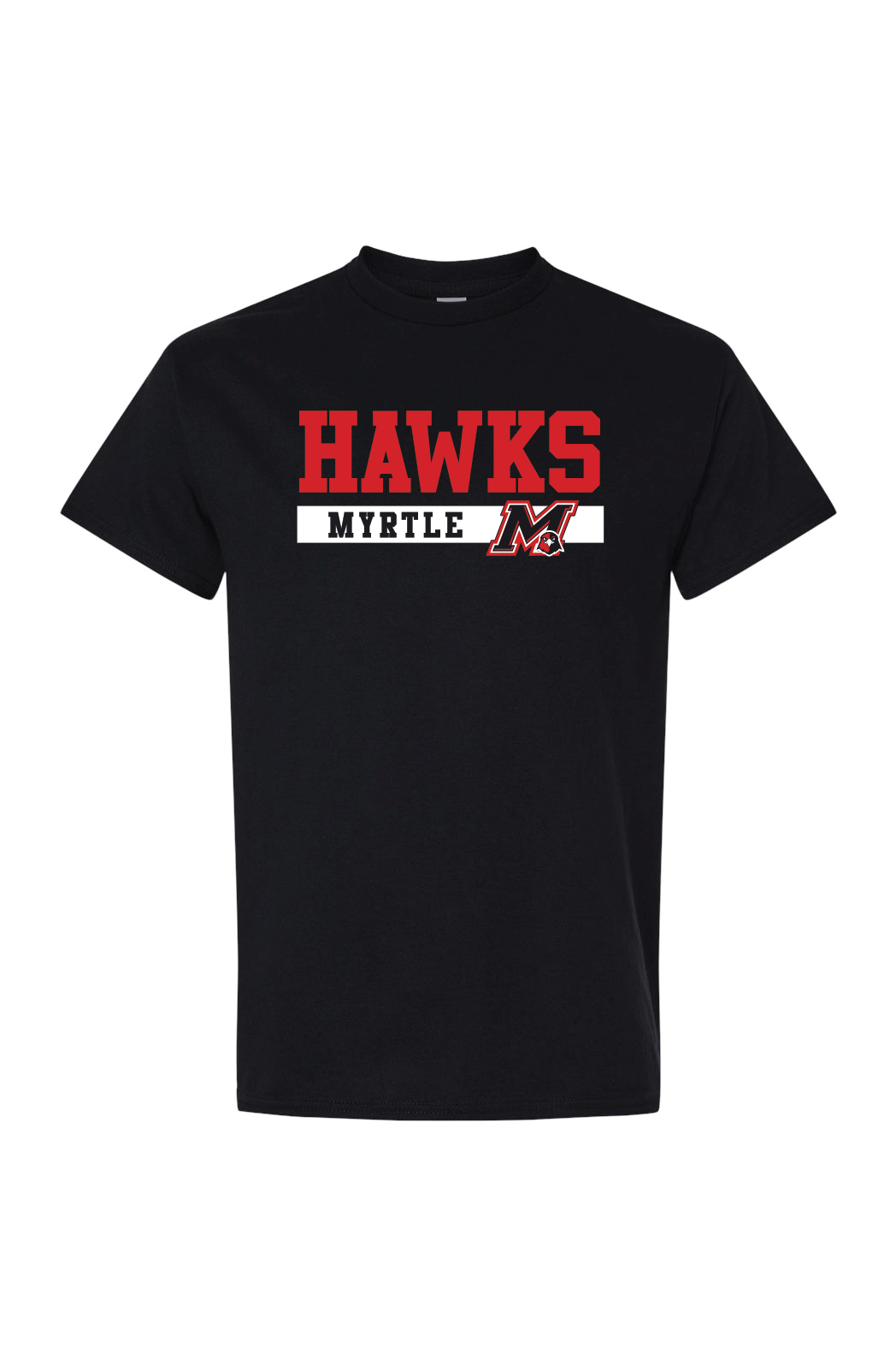 Myrtle Hawks Mascot Tee