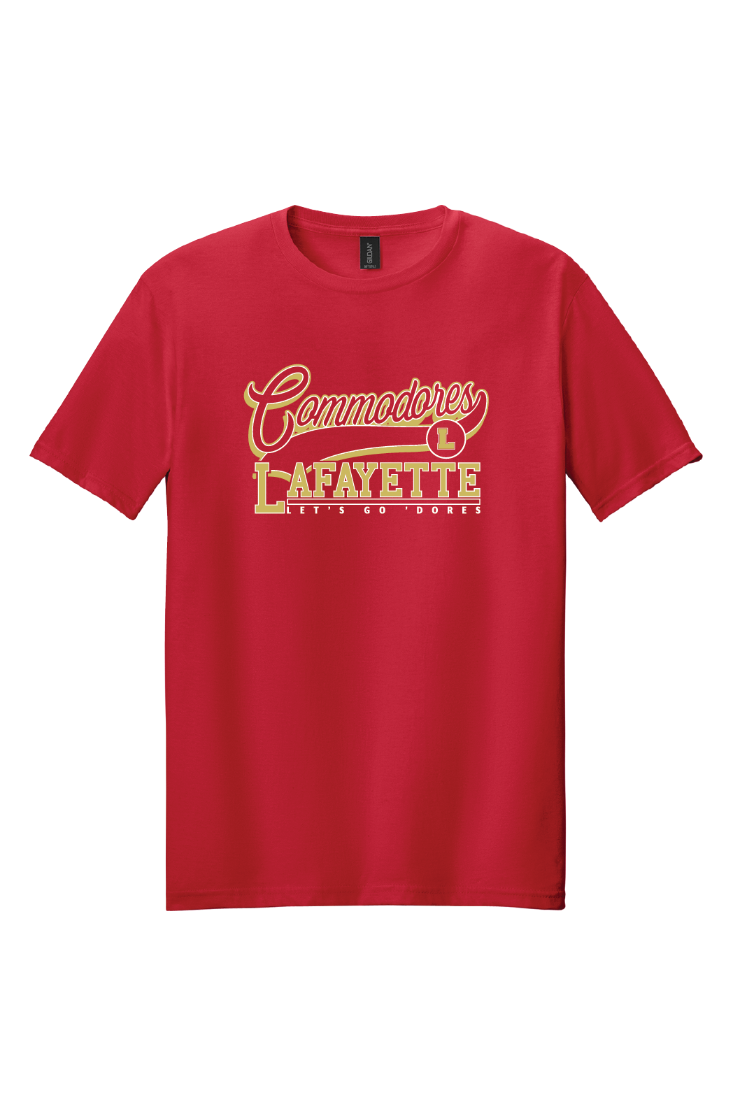 Commodores Script Mascot Tee
