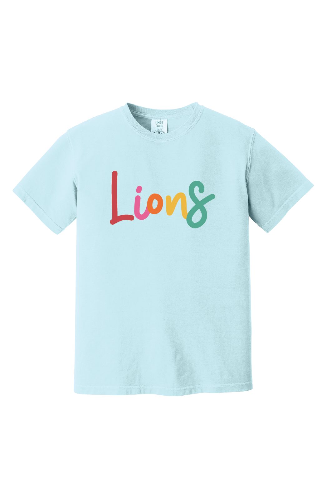 Lions Pastel Mascot Tee