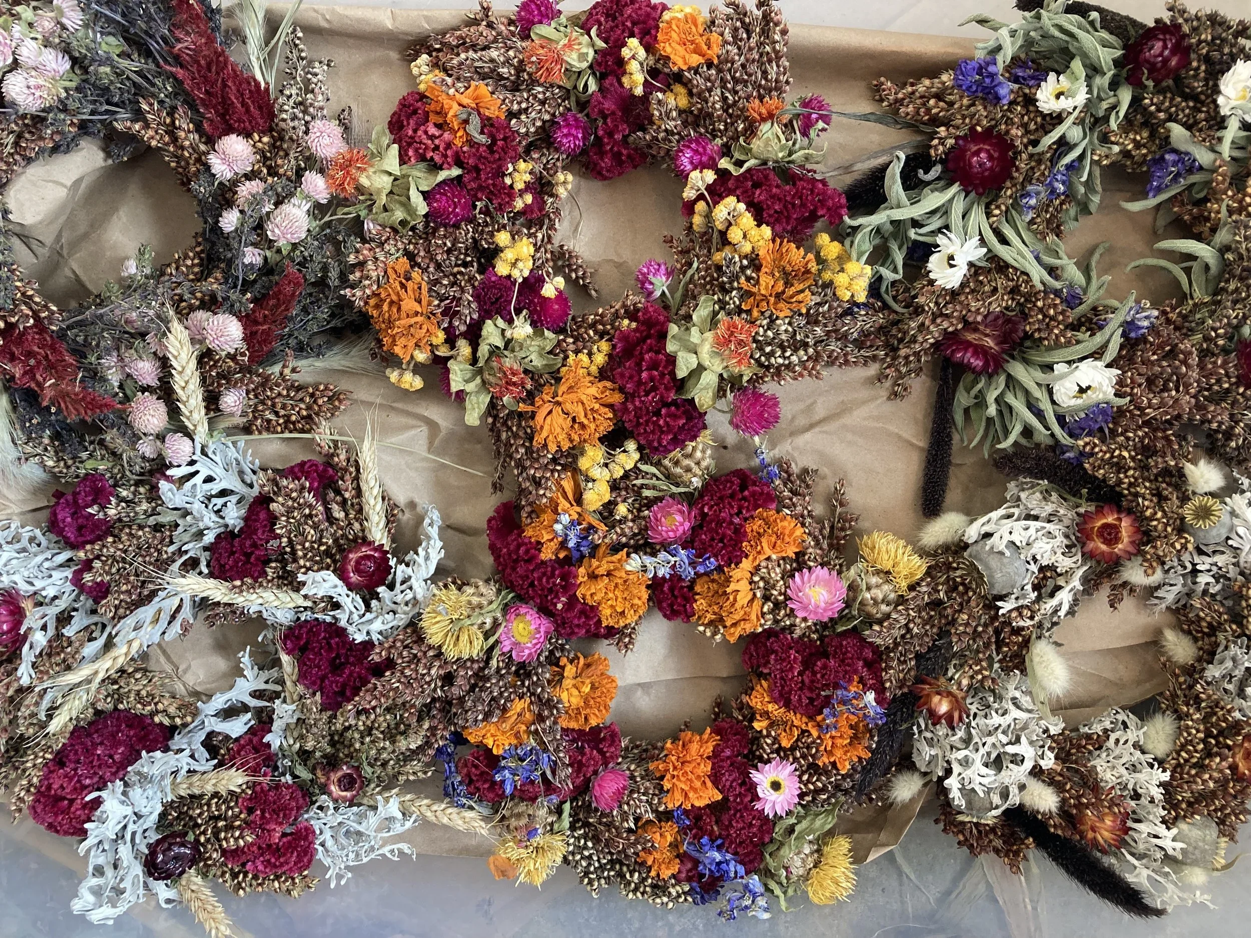 Dried Flower Workshop by Woodfrog Flowers :Location TBA