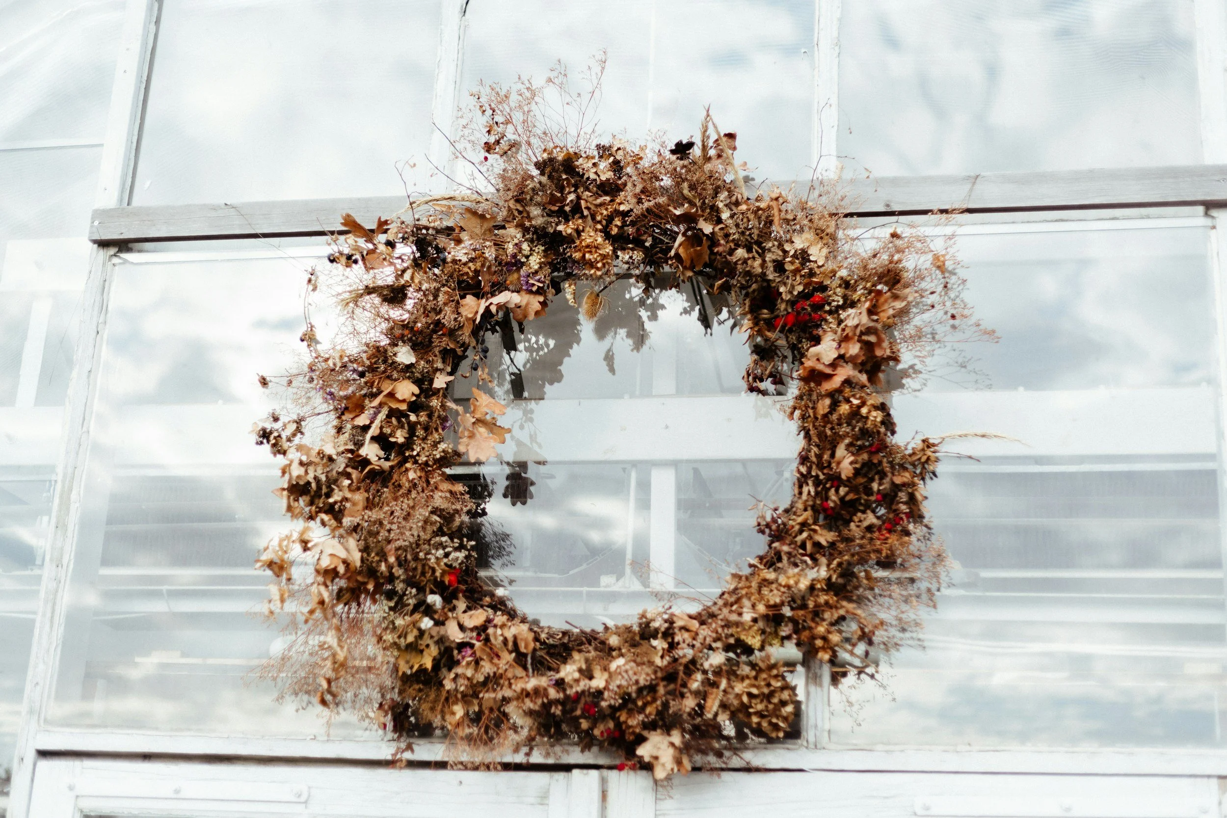 10” Dried Flower Wreath Workshop