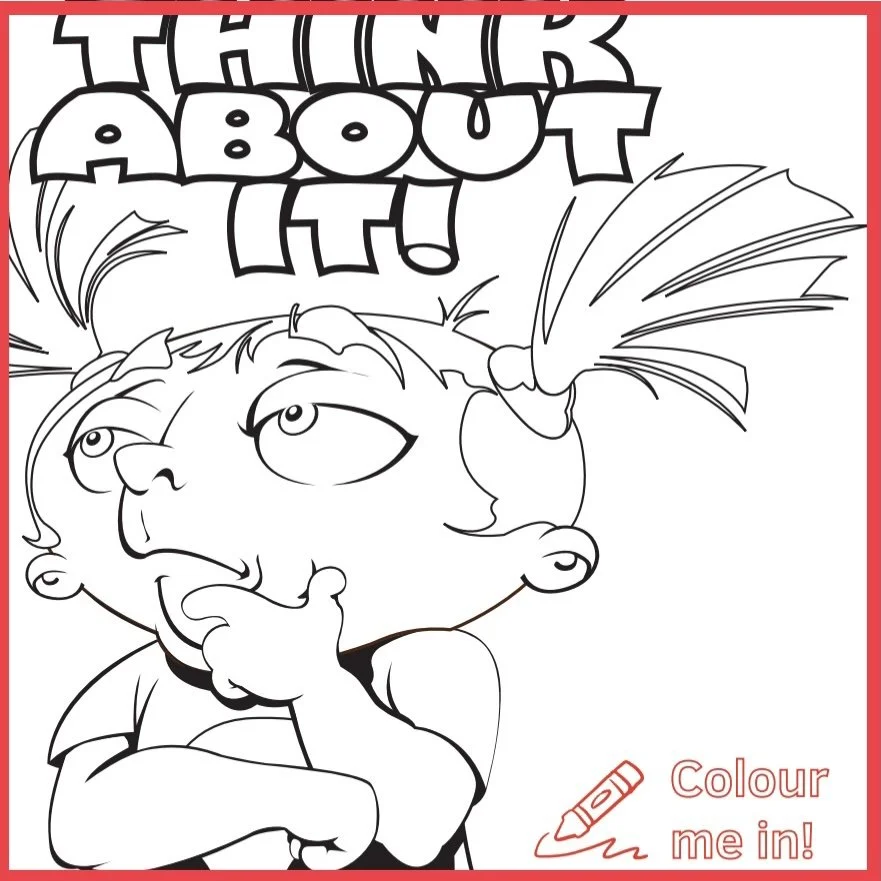 Sophia The Wise Colouring Page