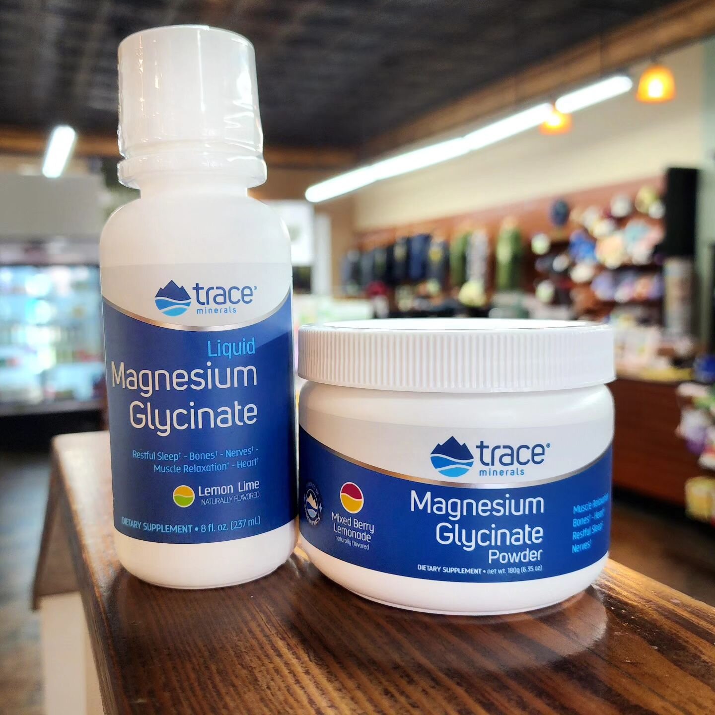 🚨NEW PRODUCT ALERT🚨
Trace Minerals Liquid and Powder Magnesium Glycinate!

💤Supports Healthy/Natural Sleep Patterns

😊Calming Effect on Muscles

💩Healthy Digestive Tract

🦴Strengthen Bones

🫀Heart Support