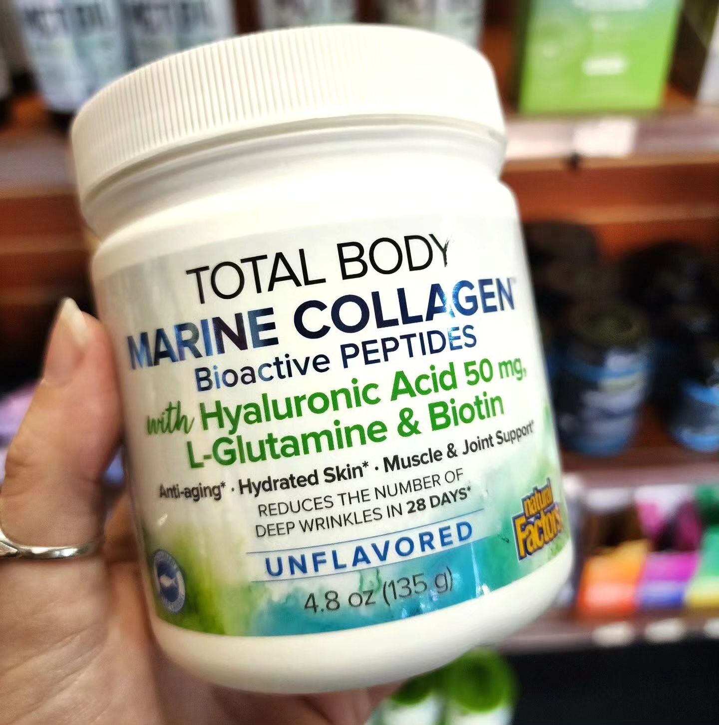 Are you looking for an alternative to bovine collagen? Now introducing Total Body Marine Collagen sourced from sustainably sourced wild-caught North Atlantic whitefish. Neutral flavor and odour-free!  #TotalBodyCollagen #CleanCollagen #HydrolyzedColl