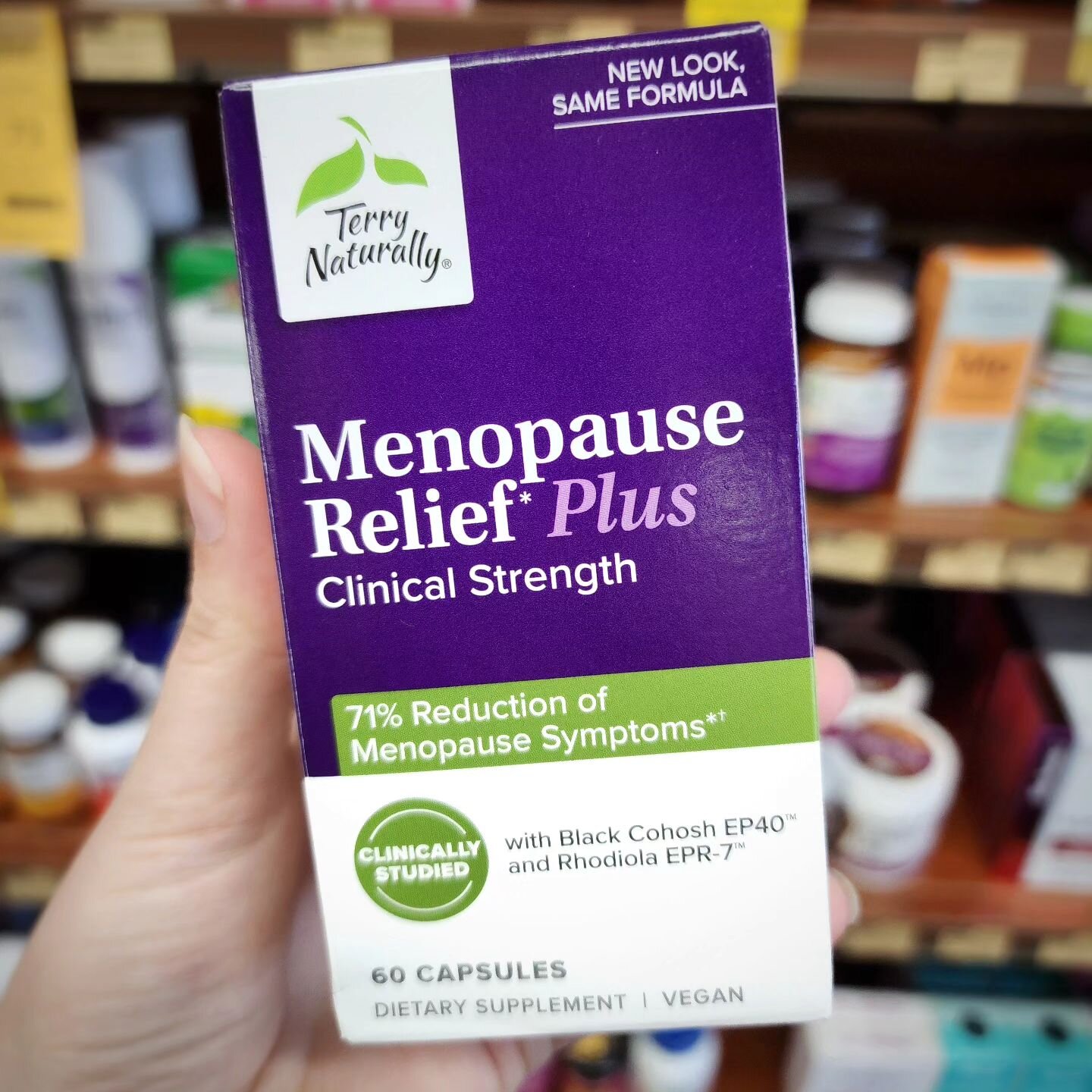 Menopause Relief Plus is a welcome alternative to Hormone Replacement Therapy (HRT) for menopausal symptoms.*

💥Relieves hot flashes
💥Helps stop night sweats
💥Reduces occasional restless sleep
💥Reduces irritability
💥Relieves stress^
💥Reduces fa