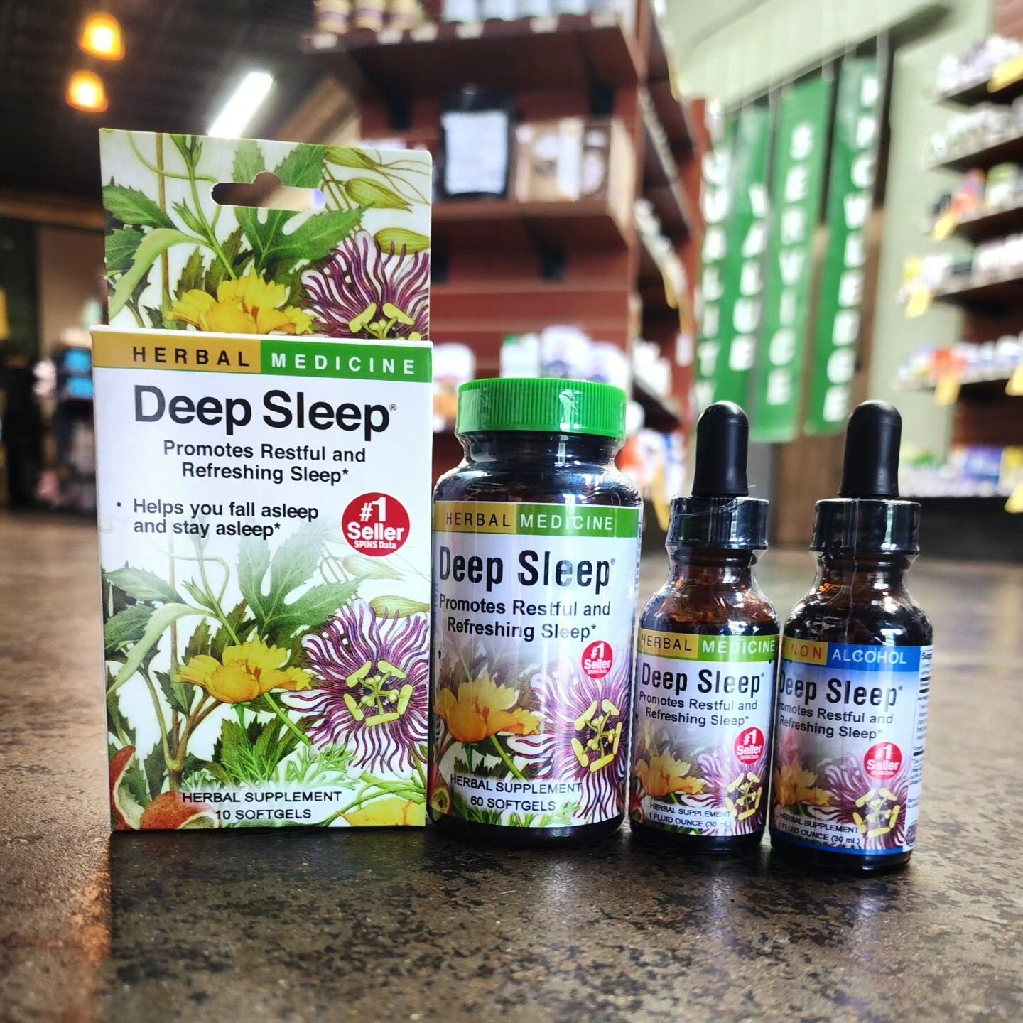 Come in and find out why Deep Sleep&reg; has been America&rsquo;s #1 selling Herbal Sleep Aid since 2004! 🌿💤
Open from 9a-6p! ✨️