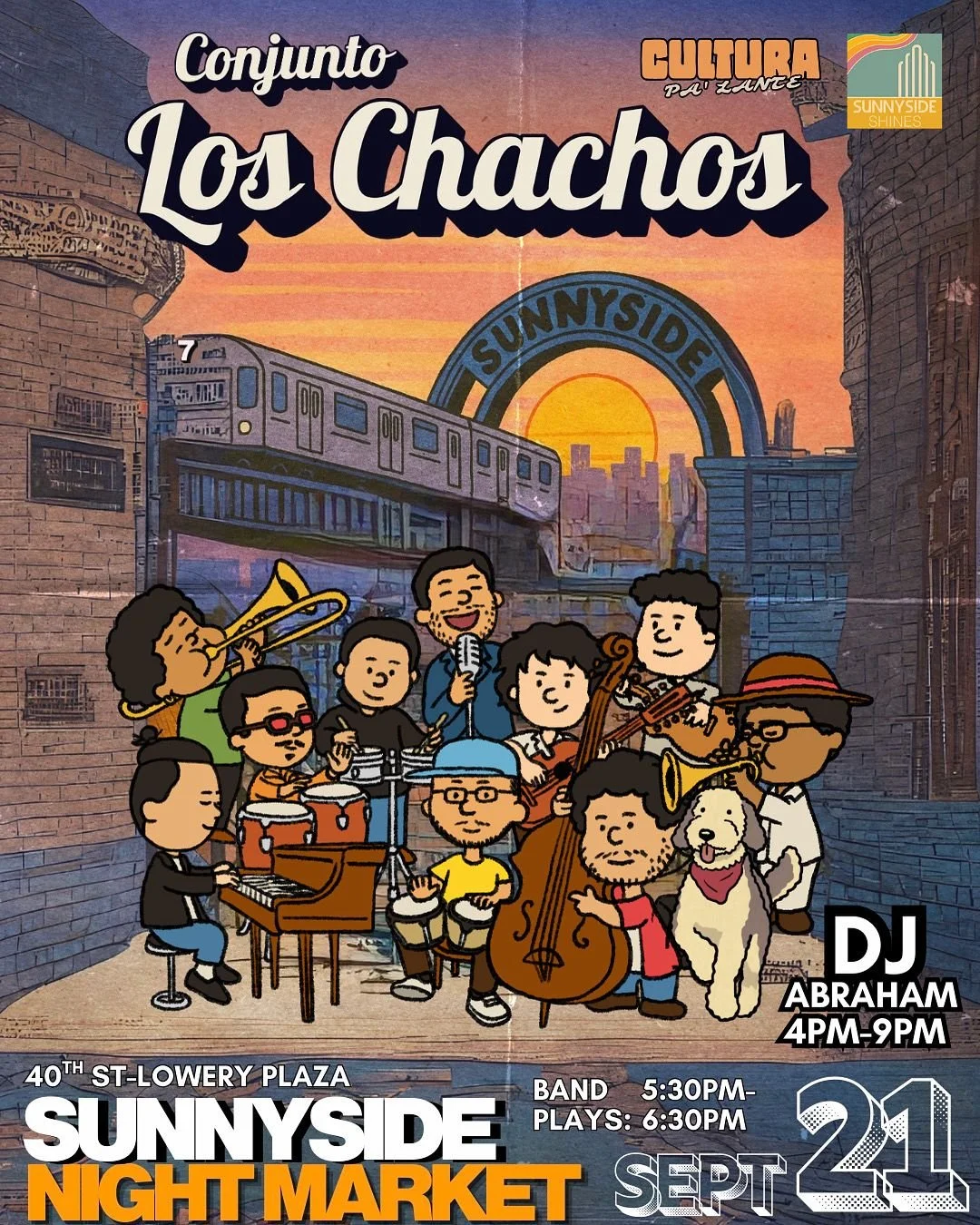 Conjunto Los Chachos @ Sunnyside Night Market